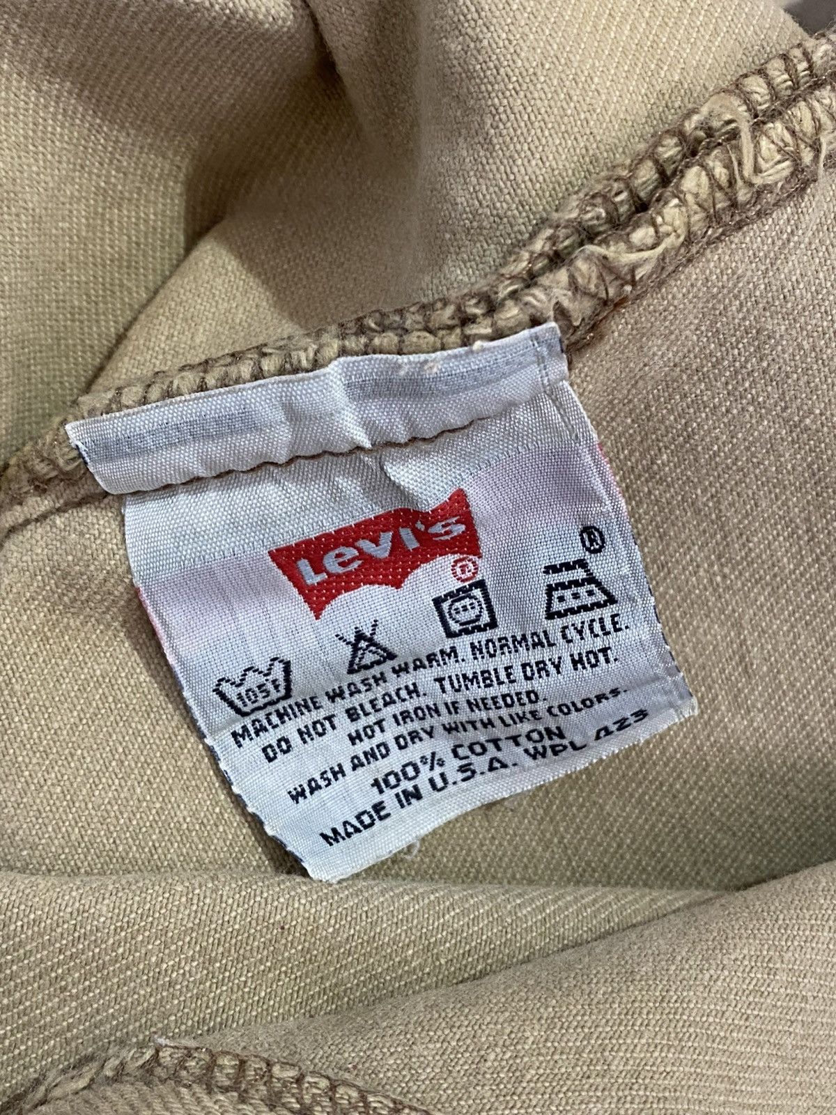 Levi's 90s Vintage Levis 501 Made In USA Jeans 34x34 Size US 34 / EU 50 - 15 Thumbnail