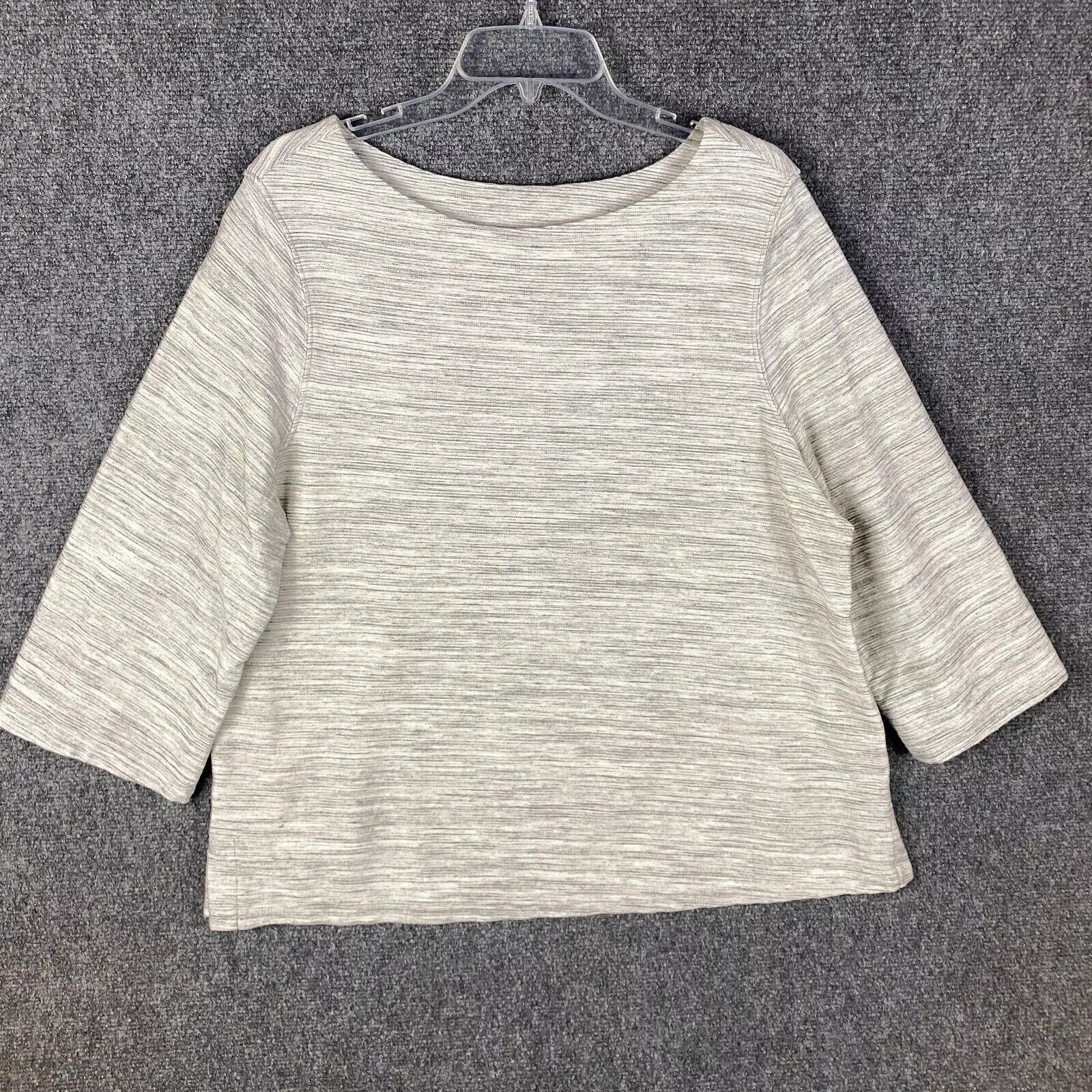 Old Navy Old Navy Top Women's XXL Striped 3/4 Sleeve 2XL Cotton Blend Size XXL / US 16-18 / IT 52-54 - 1 Thumbnail