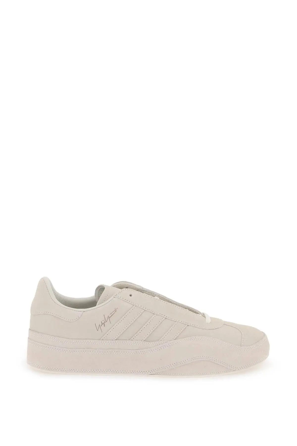 image of Y 3 O1S22I1N0224 Gazzelle Sneakers In Beige, Men's (Size 11)