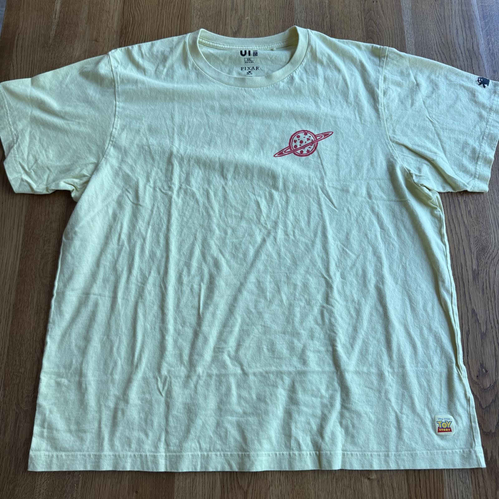 Uniqlo Uniqlo Pixar Toy Story Pizza Planet Graphic T-Shirt Size XXL Size US XXL / EU 58 / 5 - 1 Thumbnail