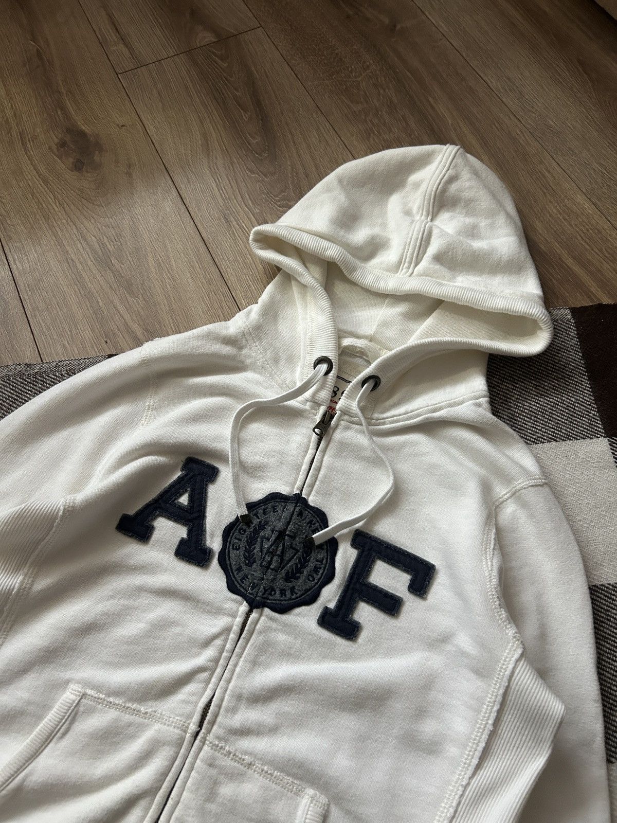 Abercrombie & Fitch × If Six Was Nine × Vintage Abercrombie & Fitch big logo y2k if six was nine zip-hoodies Size M / US 6-8 / IT 42-44 - 3 Thumbnail