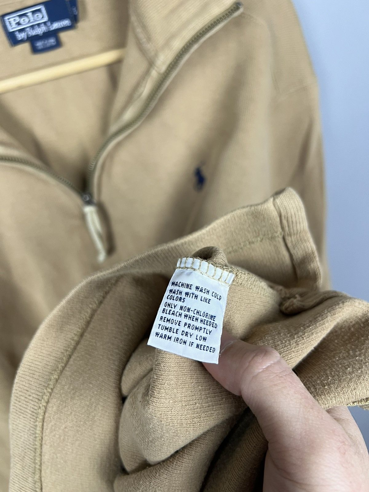 Polo Ralph Lauren (L) Polo Ralph Lauren Vintage Sweater Zip 1/4 Size US L / EU 52-54 / 3 - 6 Thumbnail