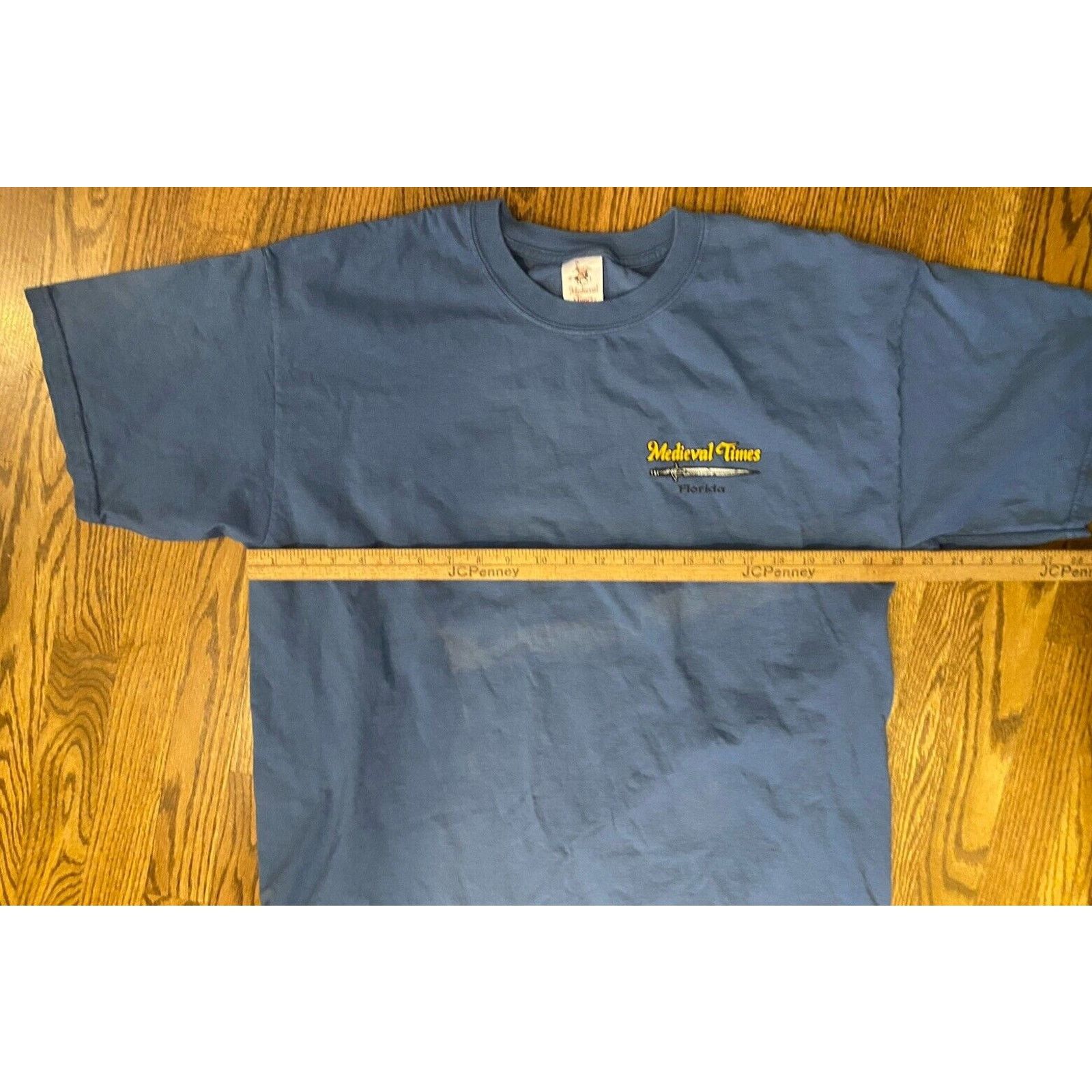 Other Vintage Medieval Times USA T Shirt Mens XL Blue Size US XL / EU 56 / 4 - 7 Thumbnail