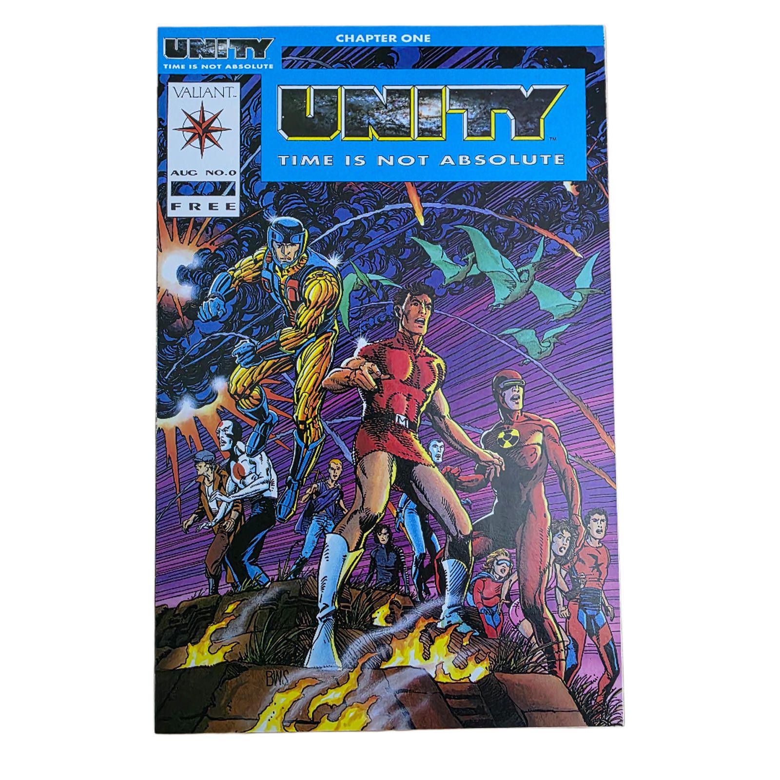 United Colors Of Benetton Valiant Unity #0 1992 Chapter 1 Erica Pierce Comic (C) Size ONE SIZE - 1 Thumbnail