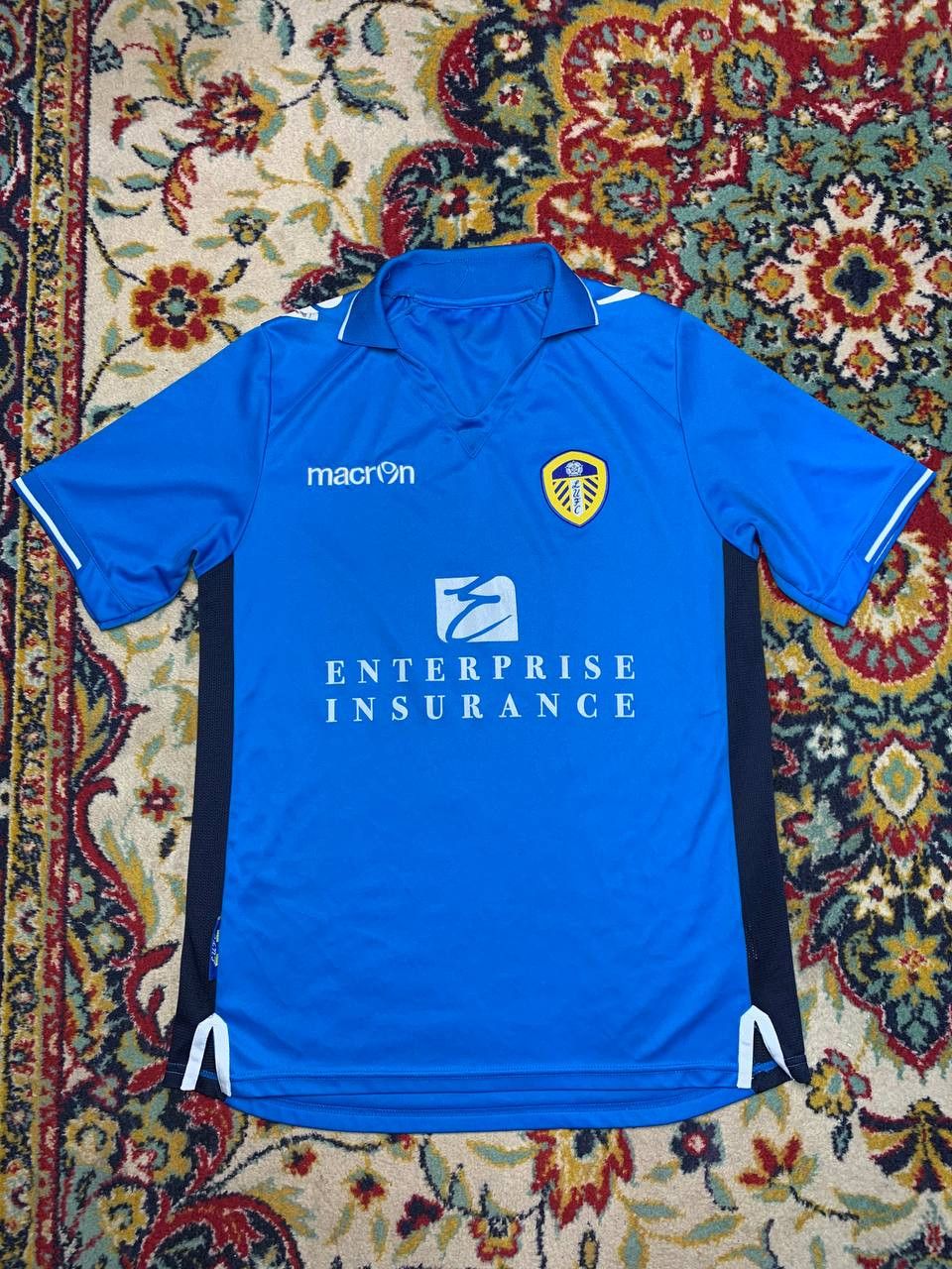 Vintage Leeds United FC 2012 Away Shirt Soccer Jersey Macron Size US M / EU 48-50 / 2 - 1 Thumbnail