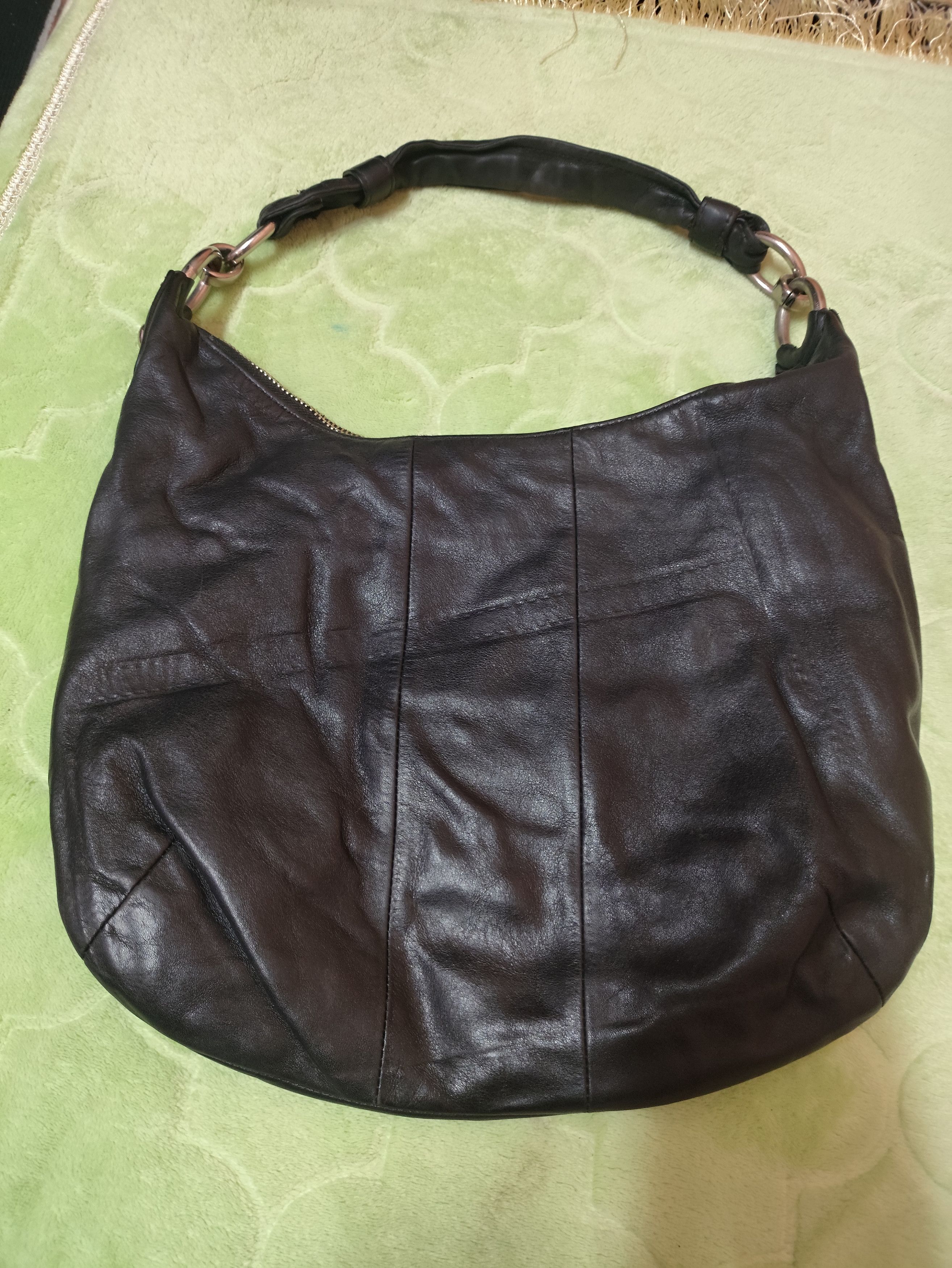 Coach × Leather × Vintage Vintage Leather Coach Hobo bag (Nice black leather) Size ONE SIZE - 8 Thumbnail