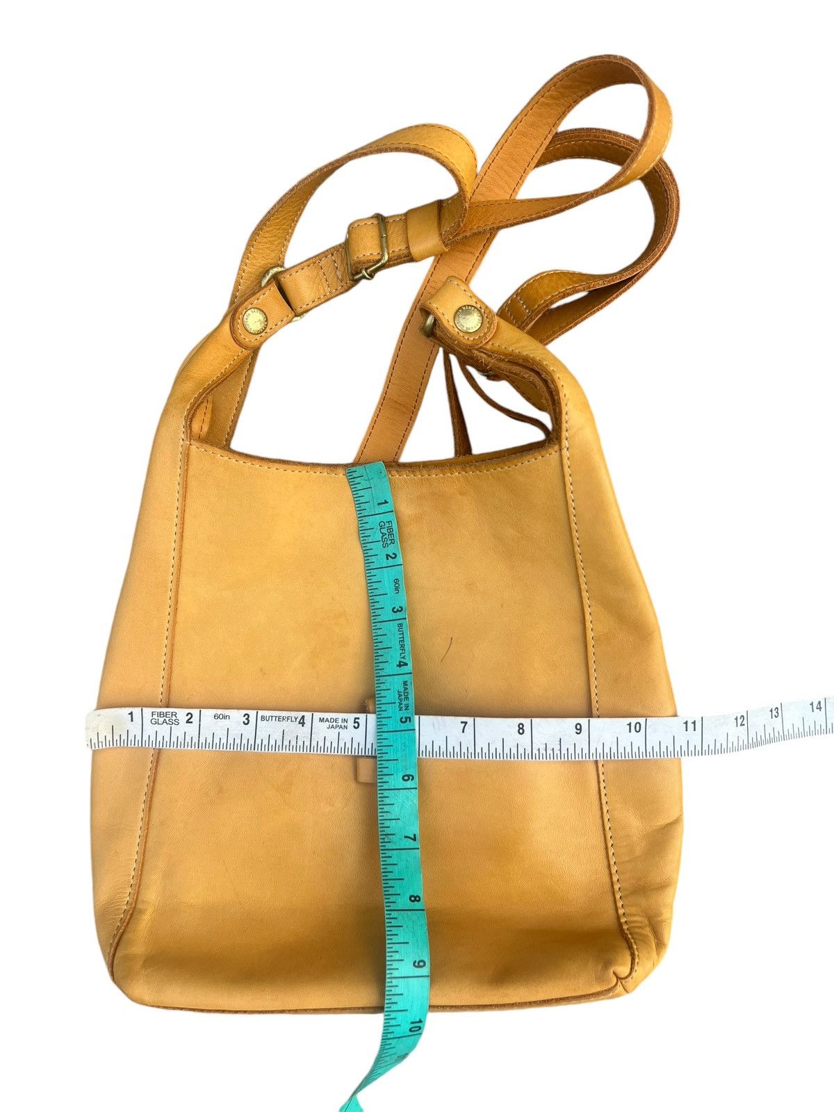 Leather Kissora Japan Fade Patina Leather Mini Backpack Bag Rucksack Size ONE SIZE - 25 Thumbnail