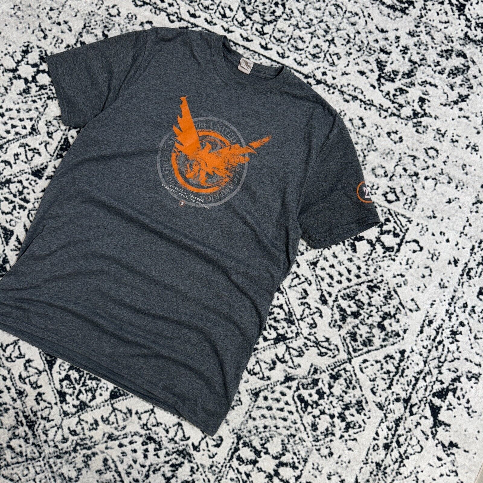 Vintage Vintage Gray Cotton T-Shirt Size XL Phoenix Y2K Sport USA Size US XL / EU 56 / 4 - 2 Thumbnail
