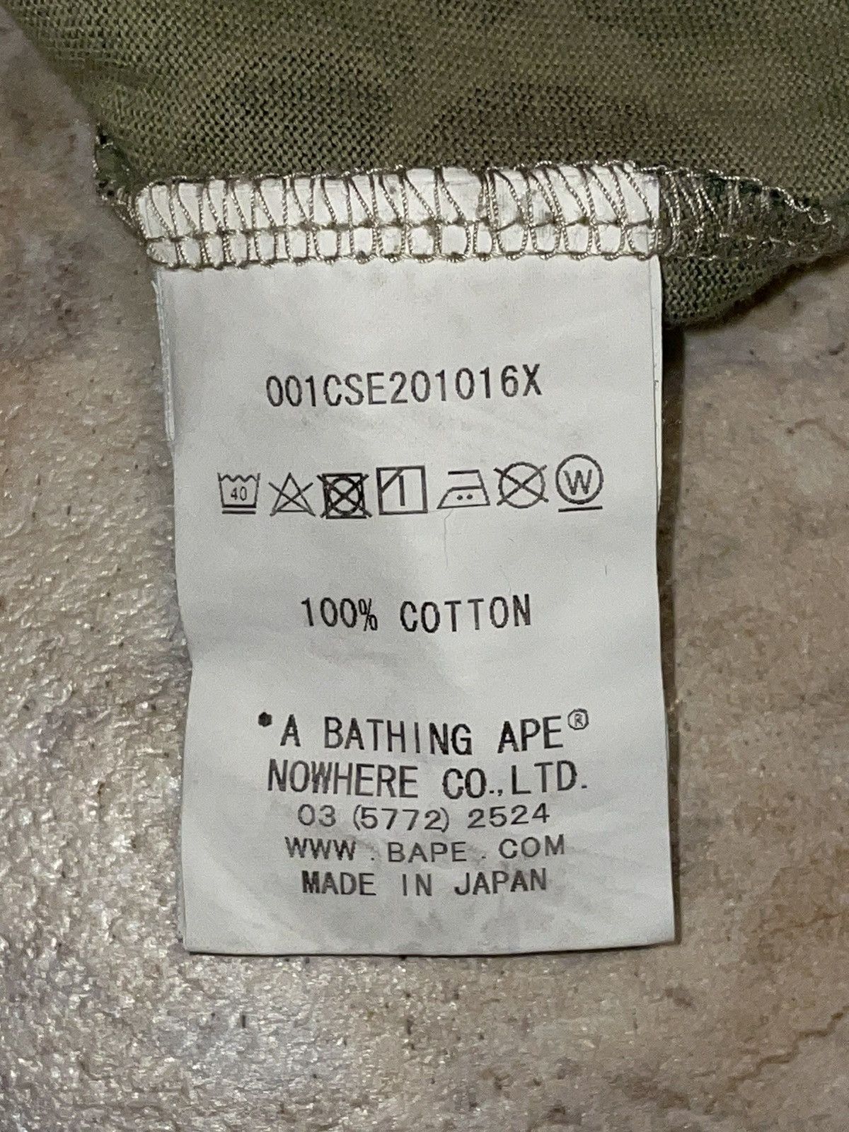 Bape A BATHING APE BAPE ABC CAMO SHARK TEE MENS XL Size US XL / EU 56 / 4 - 9 Thumbnail