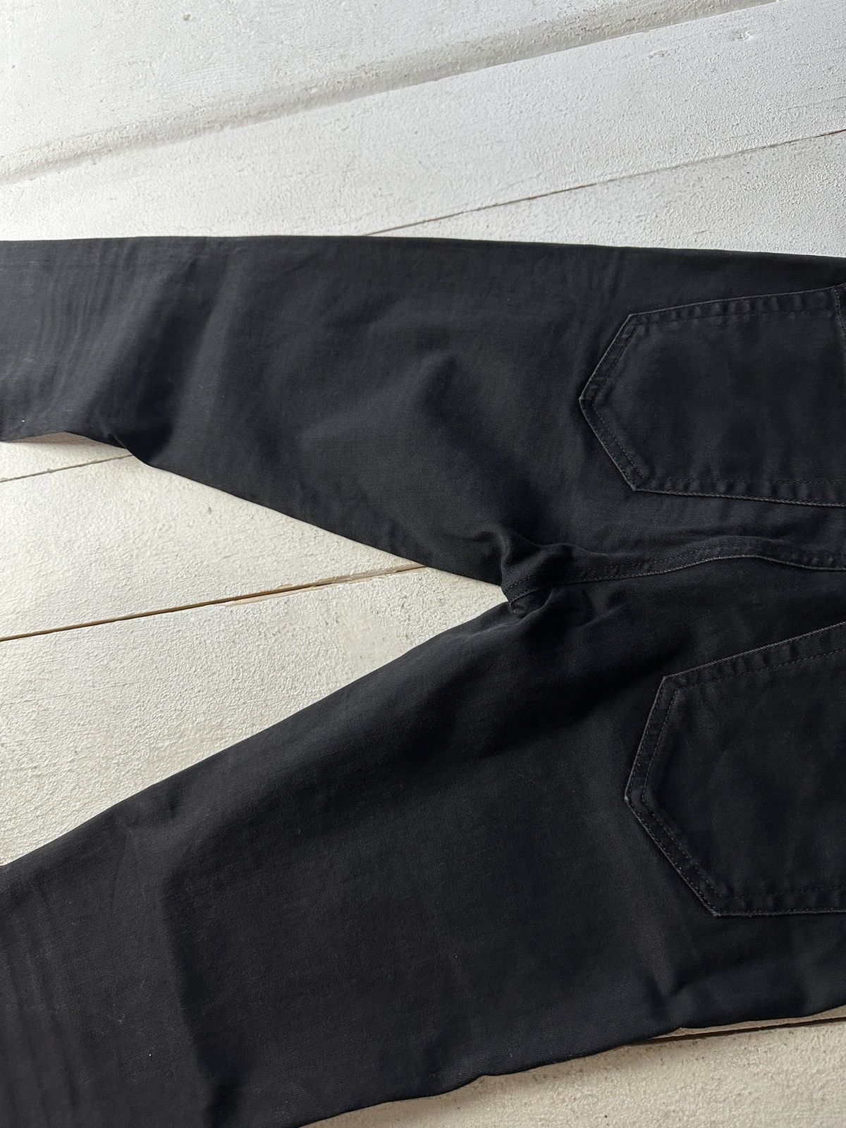 Diesel 🚨 DIESEL AVANT GARDE GOTHIC WOMEN JEANS LOGO IFSIXWASNINE Size 26" / US 2 / IT 38 - 13 Thumbnail