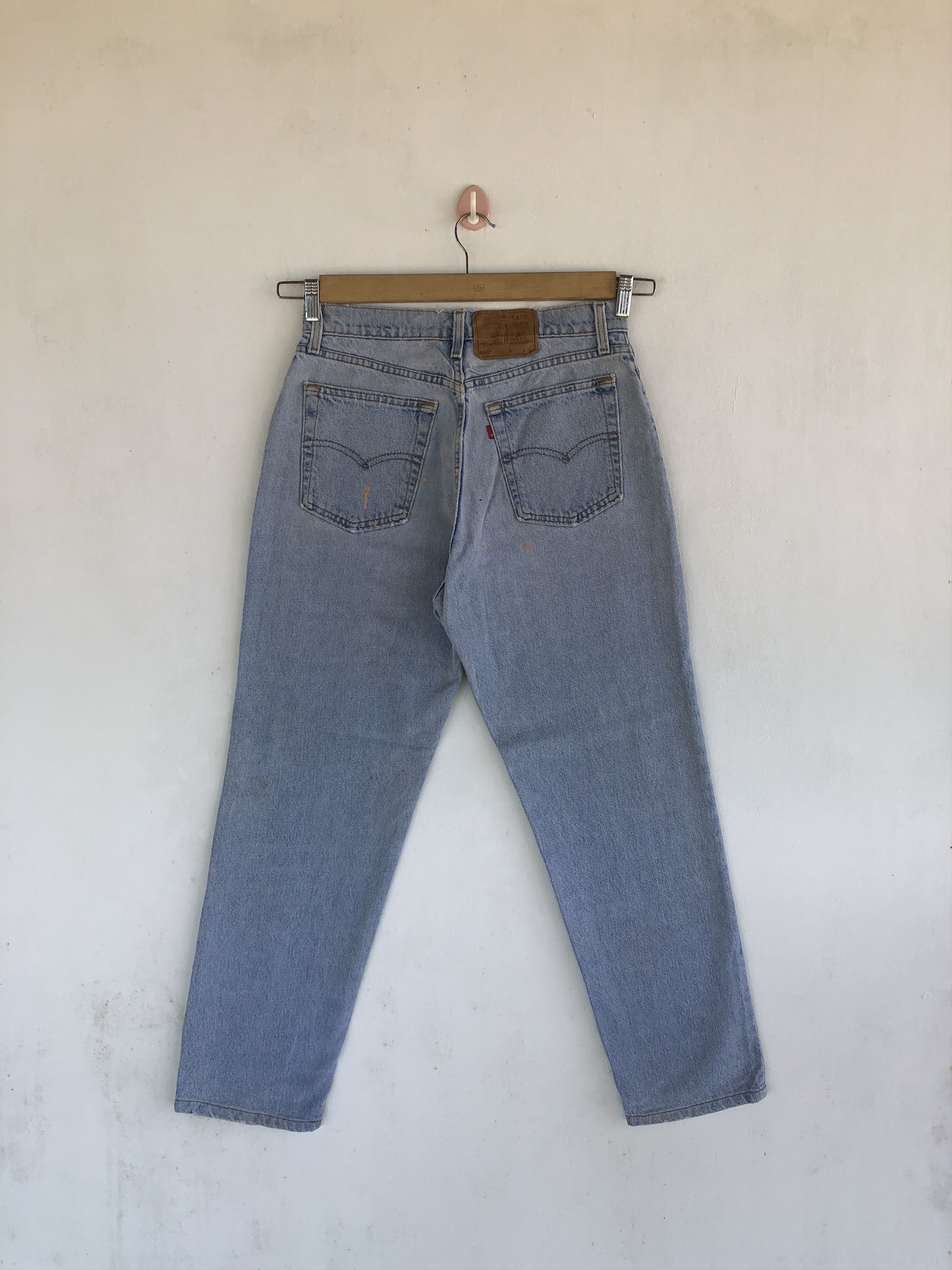 Levi's Vintage Levis 560 Light Wash Jeans Levi's Painter Denim Size 28" / US 6 / IT 42 - 2 Thumbnail