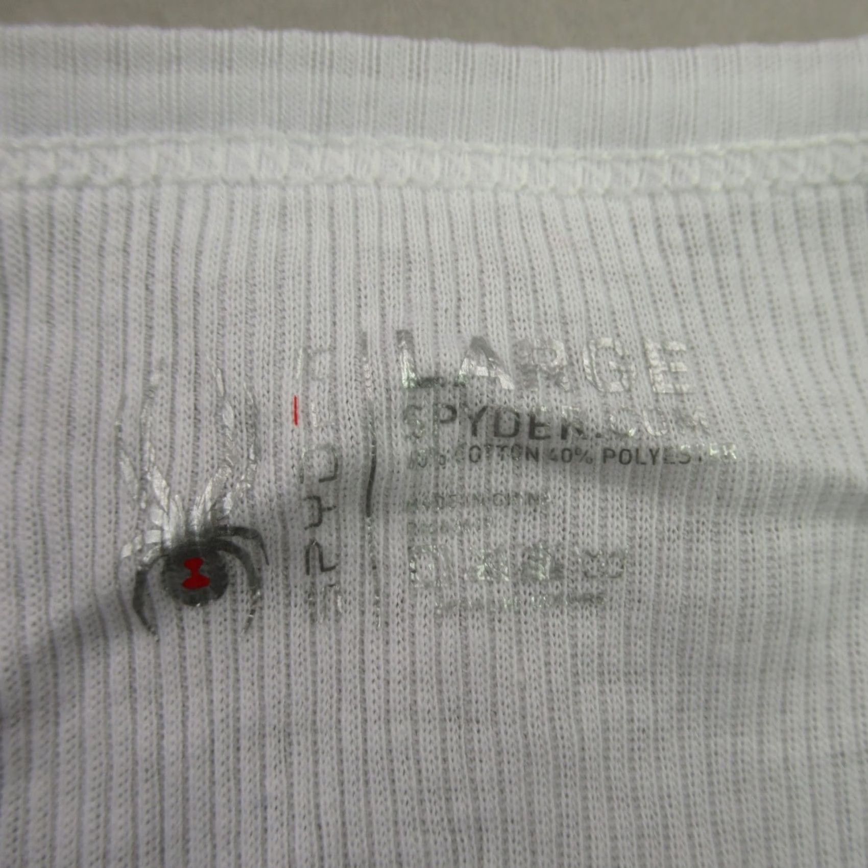 Spyder Spyder Tank Top Womens Large Sleeveless Lightweight Stretch White Size L / US 10 / IT 46 - 3 Thumbnail