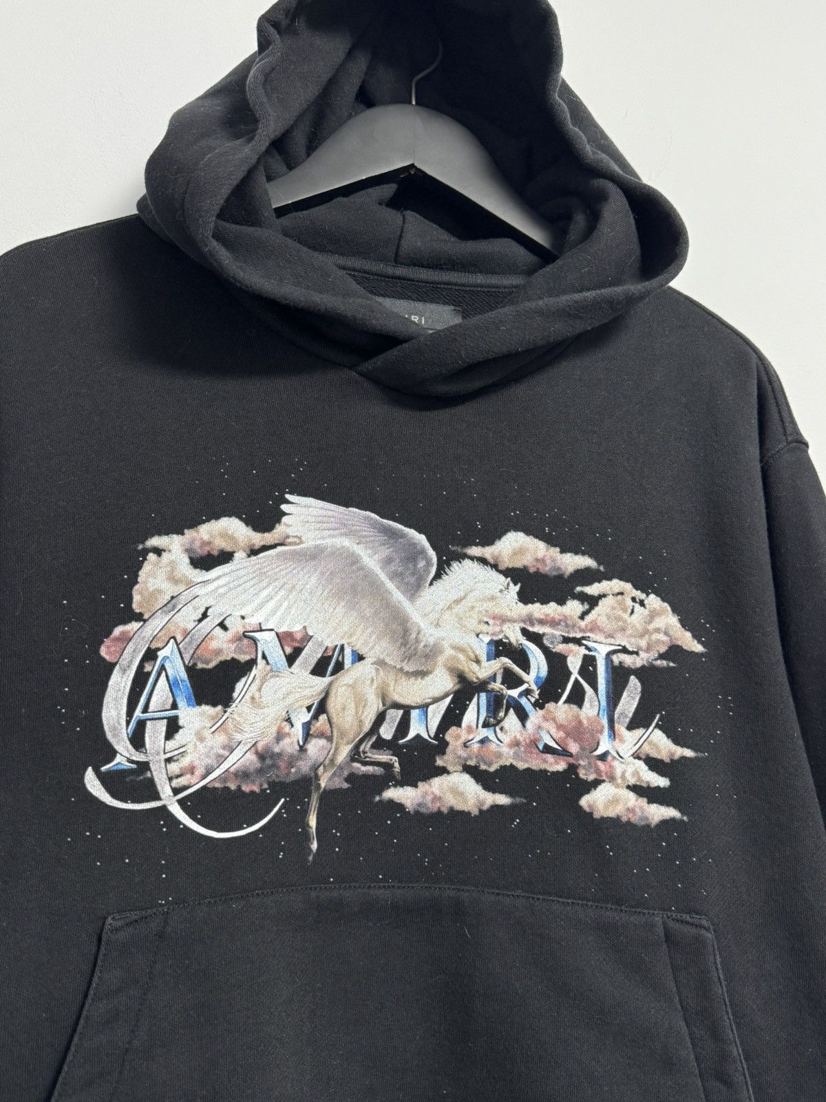 Amiri Amiri Men’s Pegasus Script Hoodie Size US XL / EU 56 / 4 - 3 Thumbnail