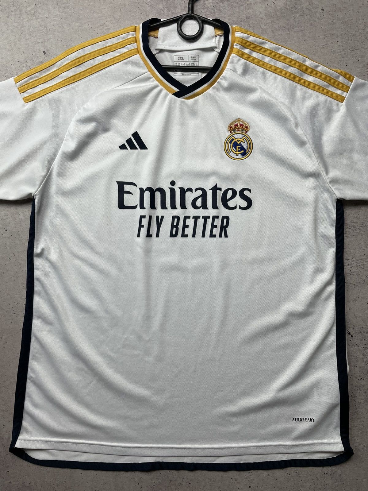 Adidas Adidas Real Madrid 2023/24 Home Soccer Jersey Size US XXL / EU 58 / 5 - 1 Thumbnail