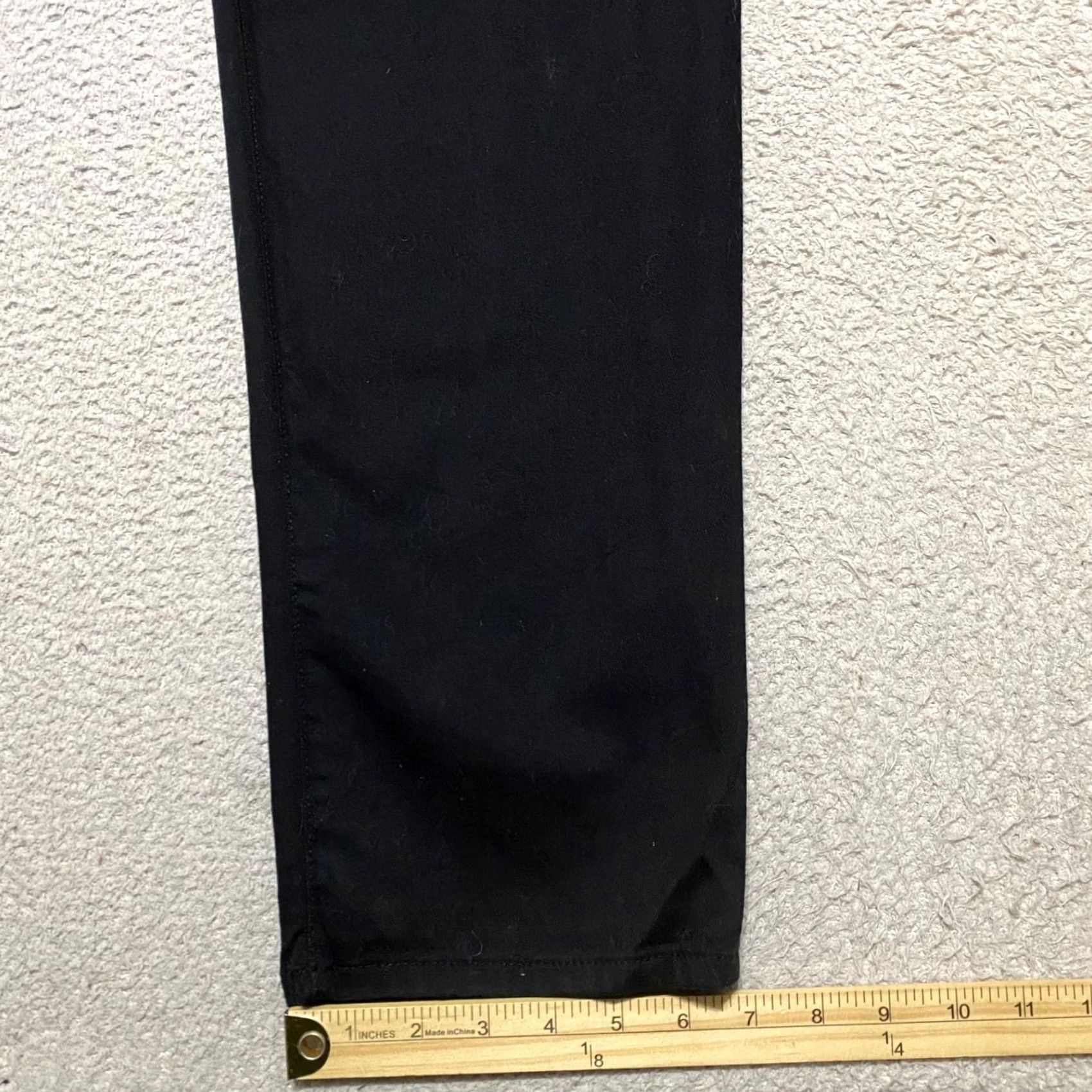Talbots Talbots Womens Jeans 20 Tall Black Dark Wash High Rise Slim Ankle Straight Size 42" / US 20 - 5 Thumbnail