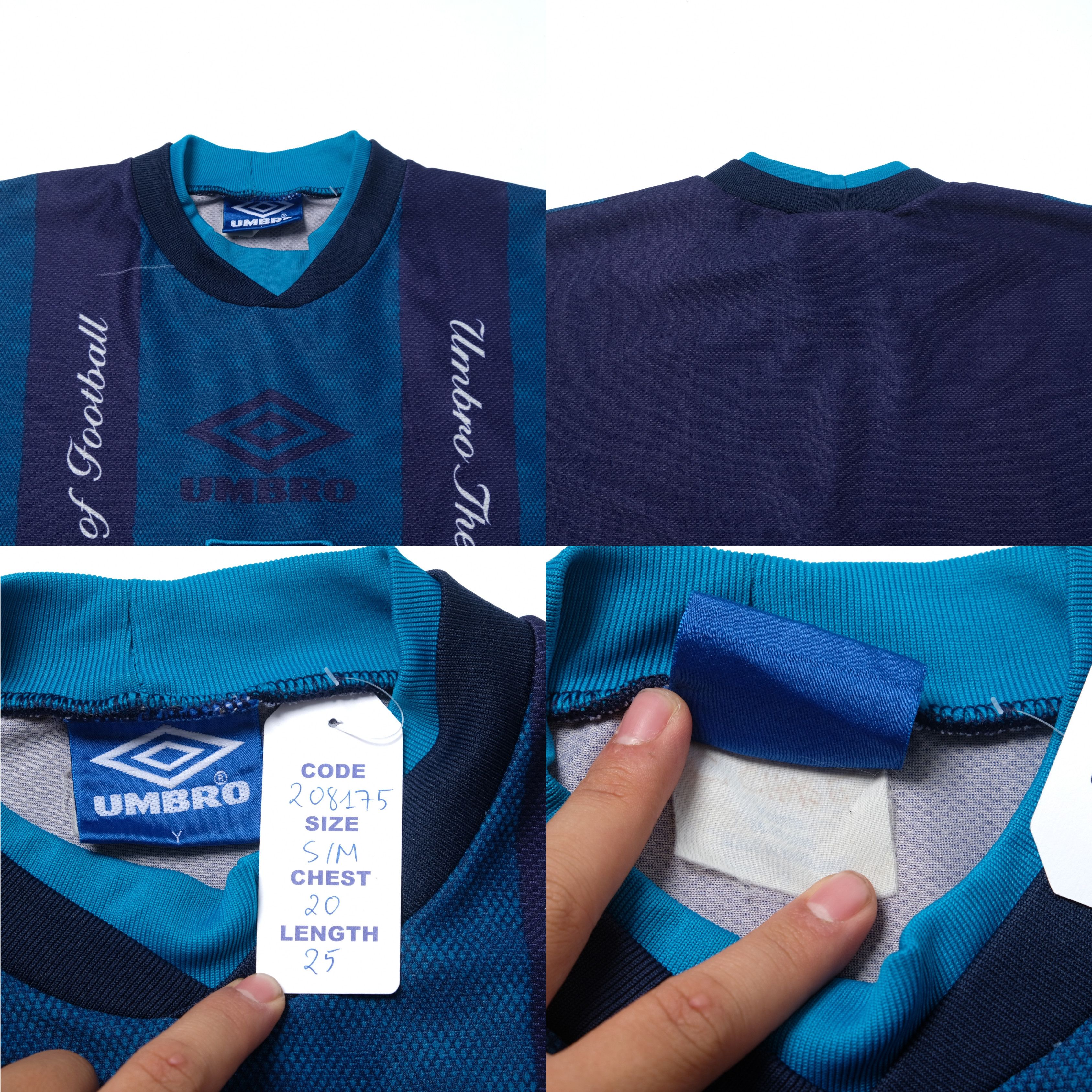 Umbro 1994/96 England Training Shirt Umbro (Y/S) Size US S / EU 44-46 / 1 - 4 Thumbnail