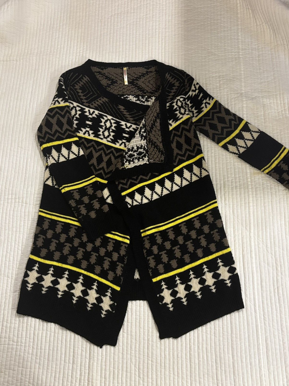 Other Long open Cardigan.wt064 Size M / US 6-8 / IT 42-44 - 6 Thumbnail