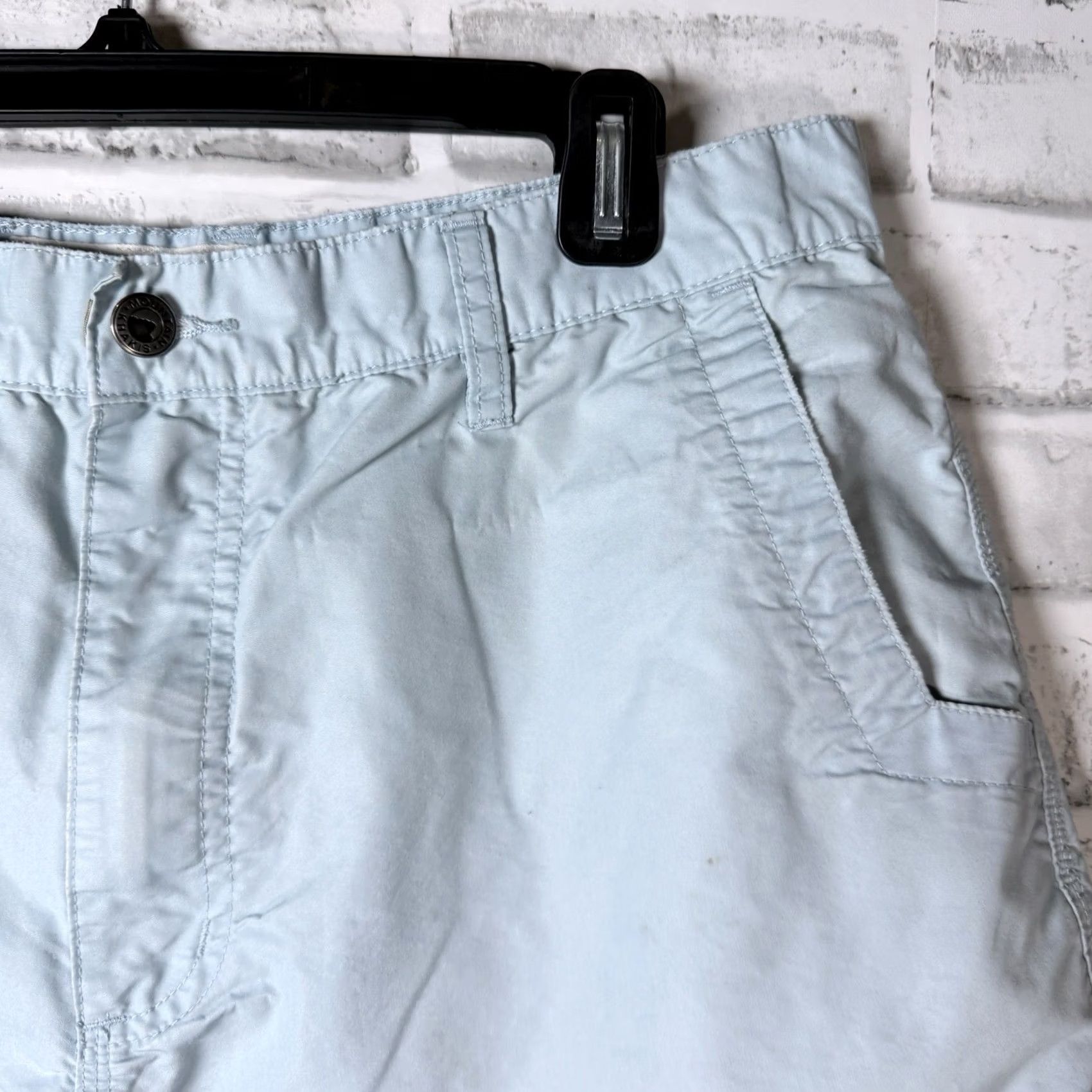 Mountain Khakis Mountain Khakis Blue Casual Cotton Shorts Mens 36 Chino Cotton Regular Blue Mens Size US 36 / EU 52 - 2 Thumbnail