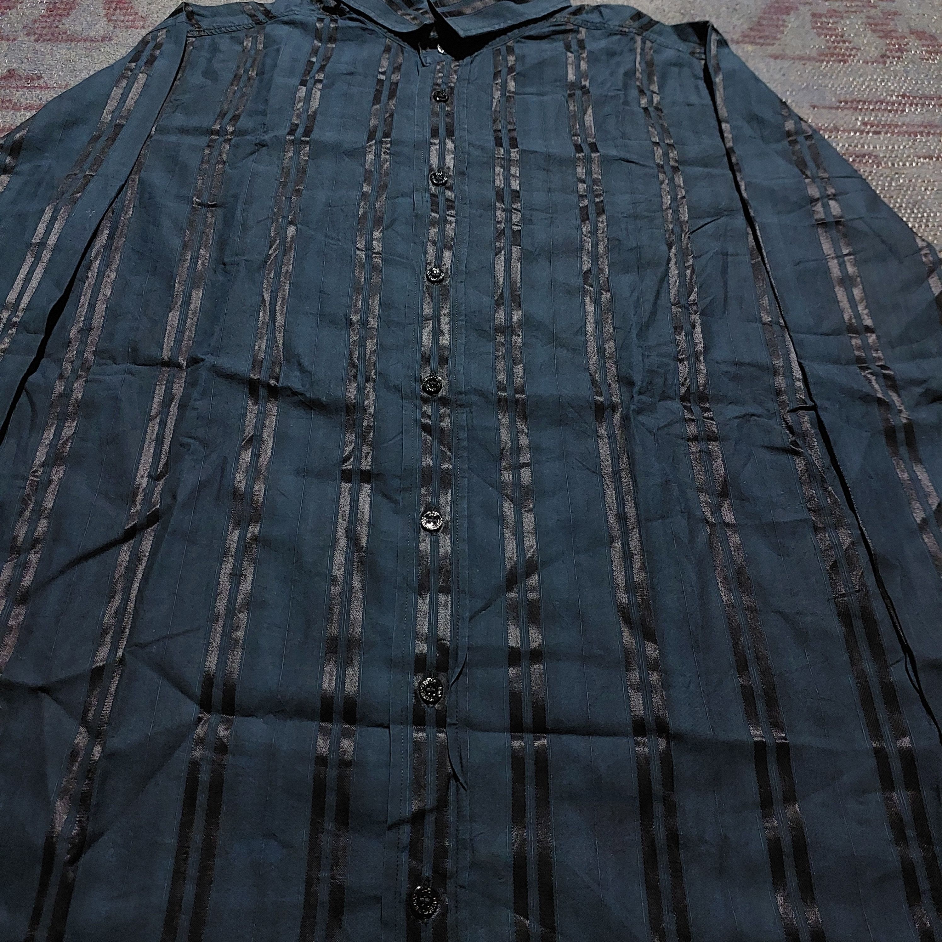 Dolce & Gabbana Dolce & Gabbana stripes black L_s shirt Size US M / EU 48-50 / 2 - 6 Thumbnail