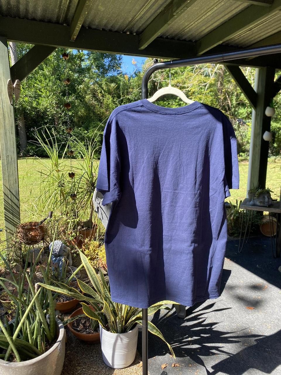 Thrasher Navy and White Thrasher Stick Figure Graphic Print Tee XL Size US XXL / EU 58 / 5 - 4 Thumbnail