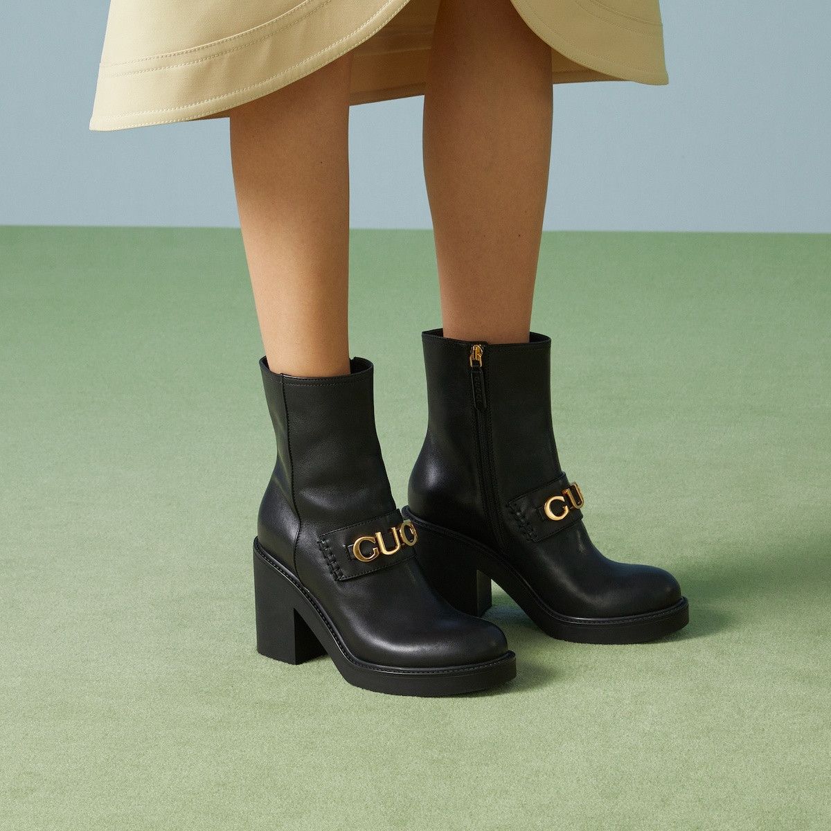 Gucci o1s1wg110125 GG Boots in Black Size US 7.5 / IT 37.5 - 7 Thumbnail