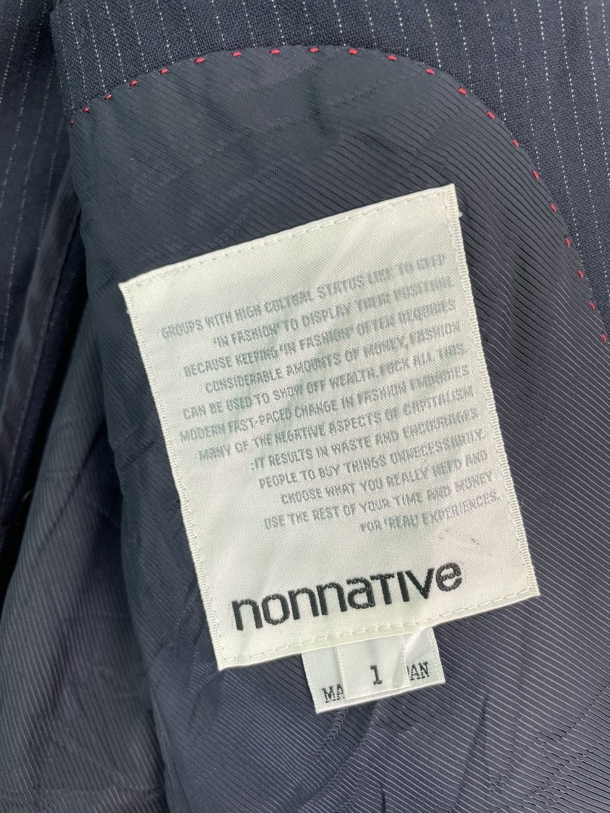 Nonnative Rare NONNATIVE japan stripe cargo pocket jacket Size US S / EU 44-46 / 1 - 7 Thumbnail
