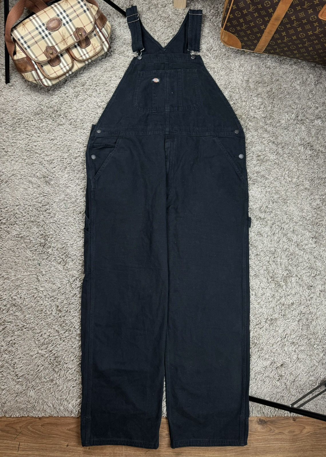 Dickies × Vintage Vintage overall jeans Dickies original casual skate item Size US 40 / EU 56 - 1 Thumbnail