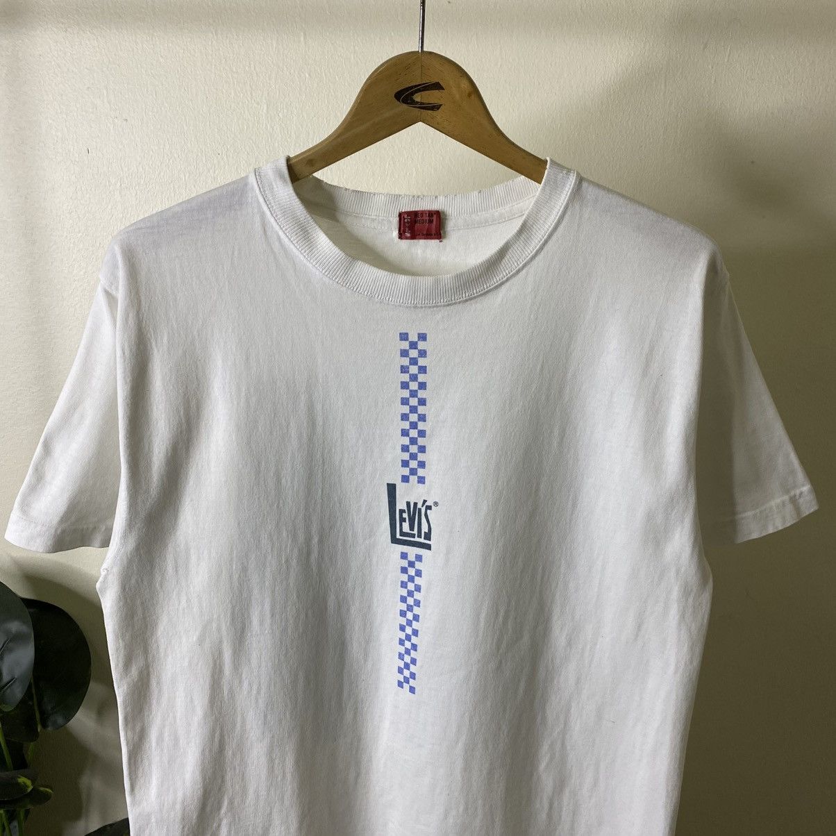 Levi's Vintage 1990s Levis Big Back Graphic T Shirt Size US M / EU 48-50 / 2 - 6 Thumbnail