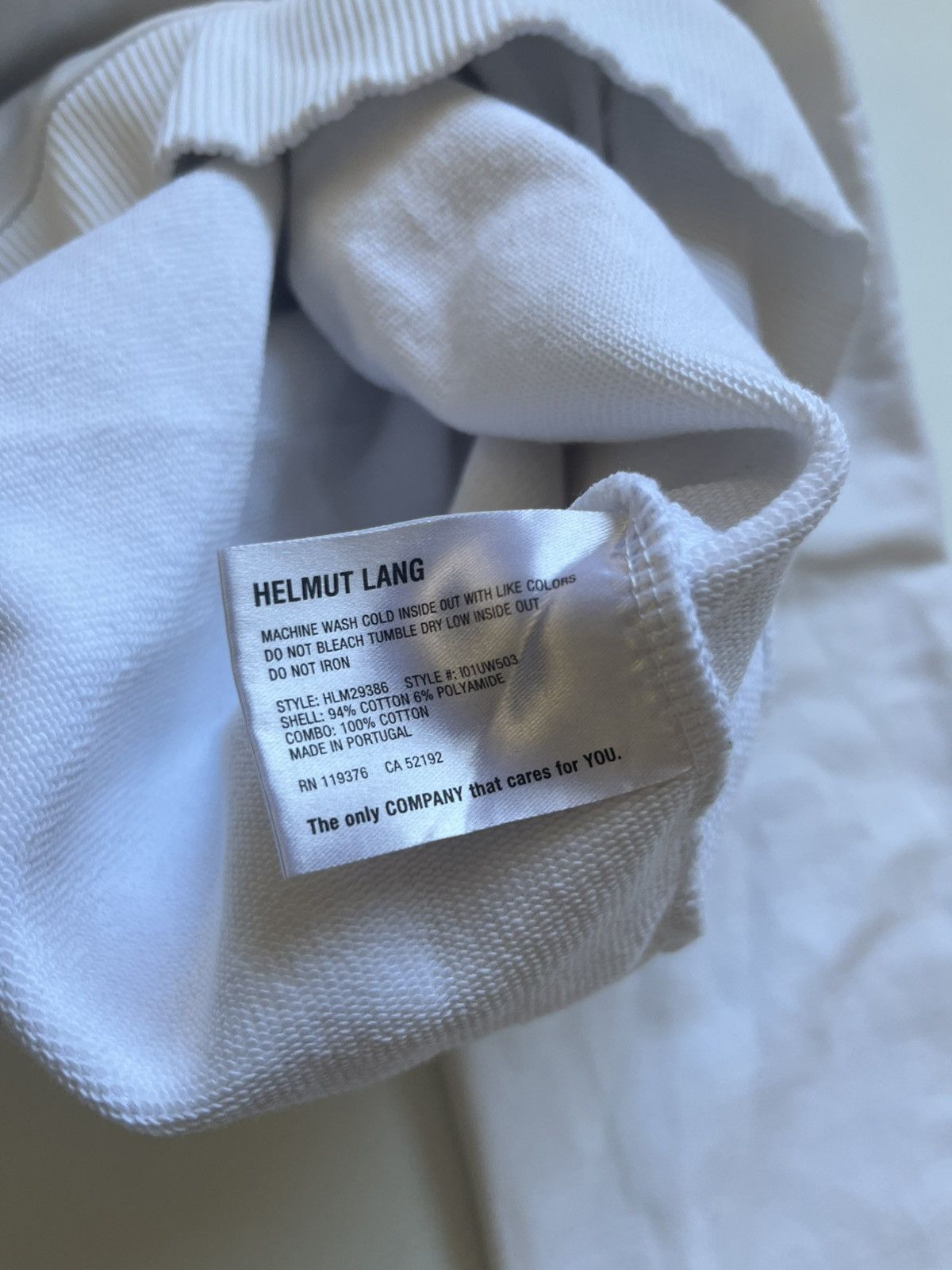 Helmut Lang Helmut Lang "Puppy" Graphic Hoodie – Receipt Label Detail Size US M / EU 48-50 / 2 - 6 Thumbnail