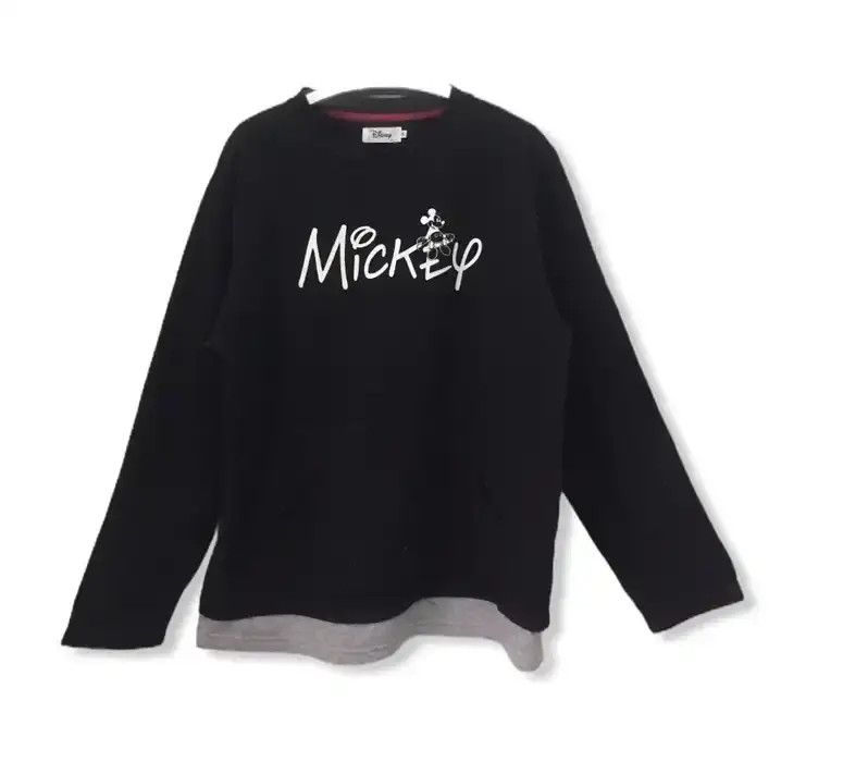 image of Disney Mickey Mouse Spellout Sweatshirt, Women's (Size Medium)