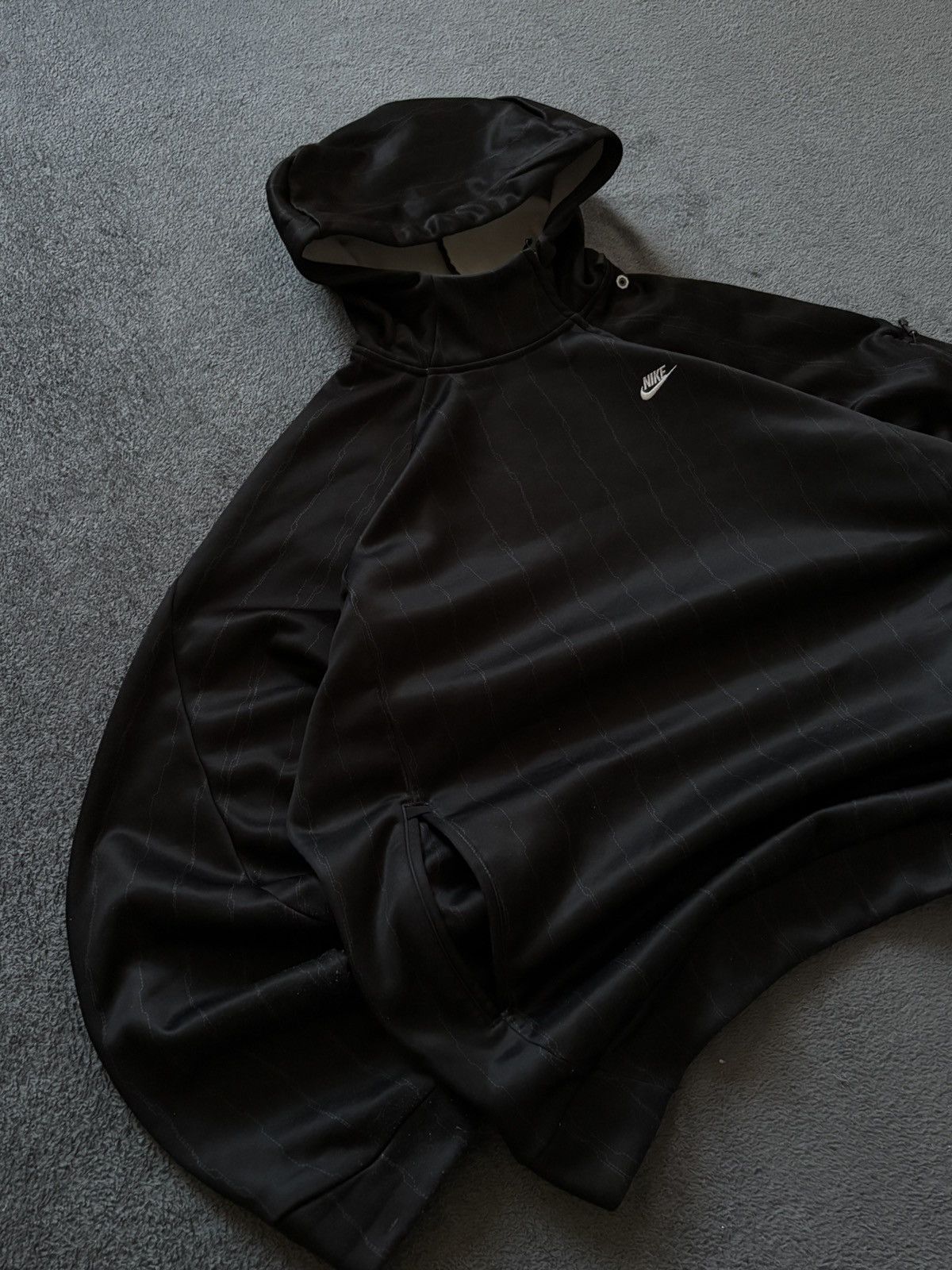 Nike 00s Nike Vintage Oversized Retro Y2K Sport Hoodie Rare Size US XL / EU 56 / 4 - 3 Thumbnail