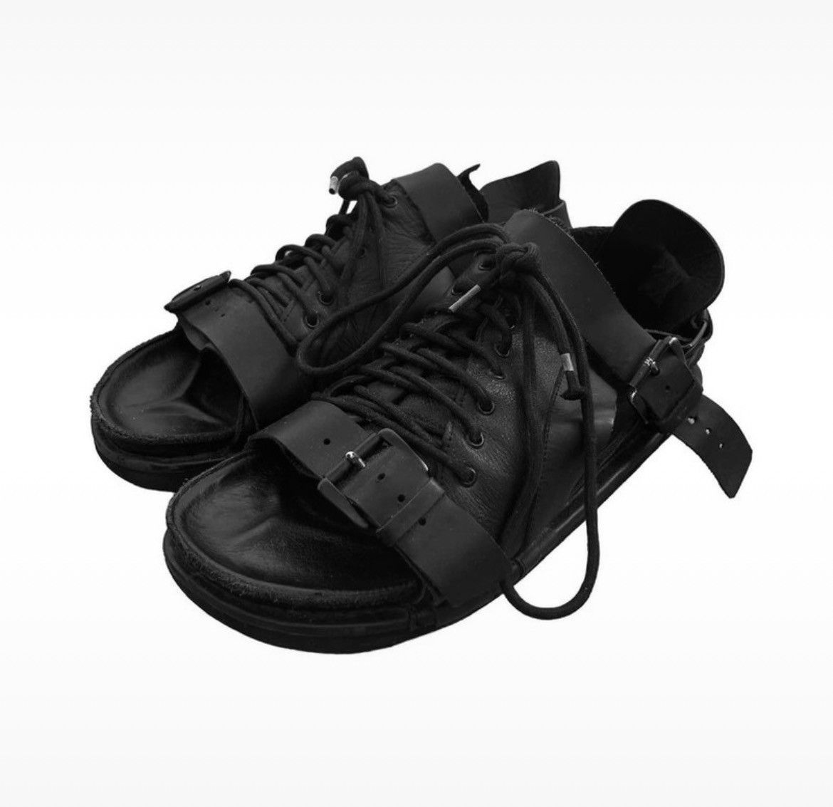 Ann Demeulemeester Ann Demeulemeester SS2012 gladiator bondage sandals Size US 9 / EU 42 - 1 Thumbnail