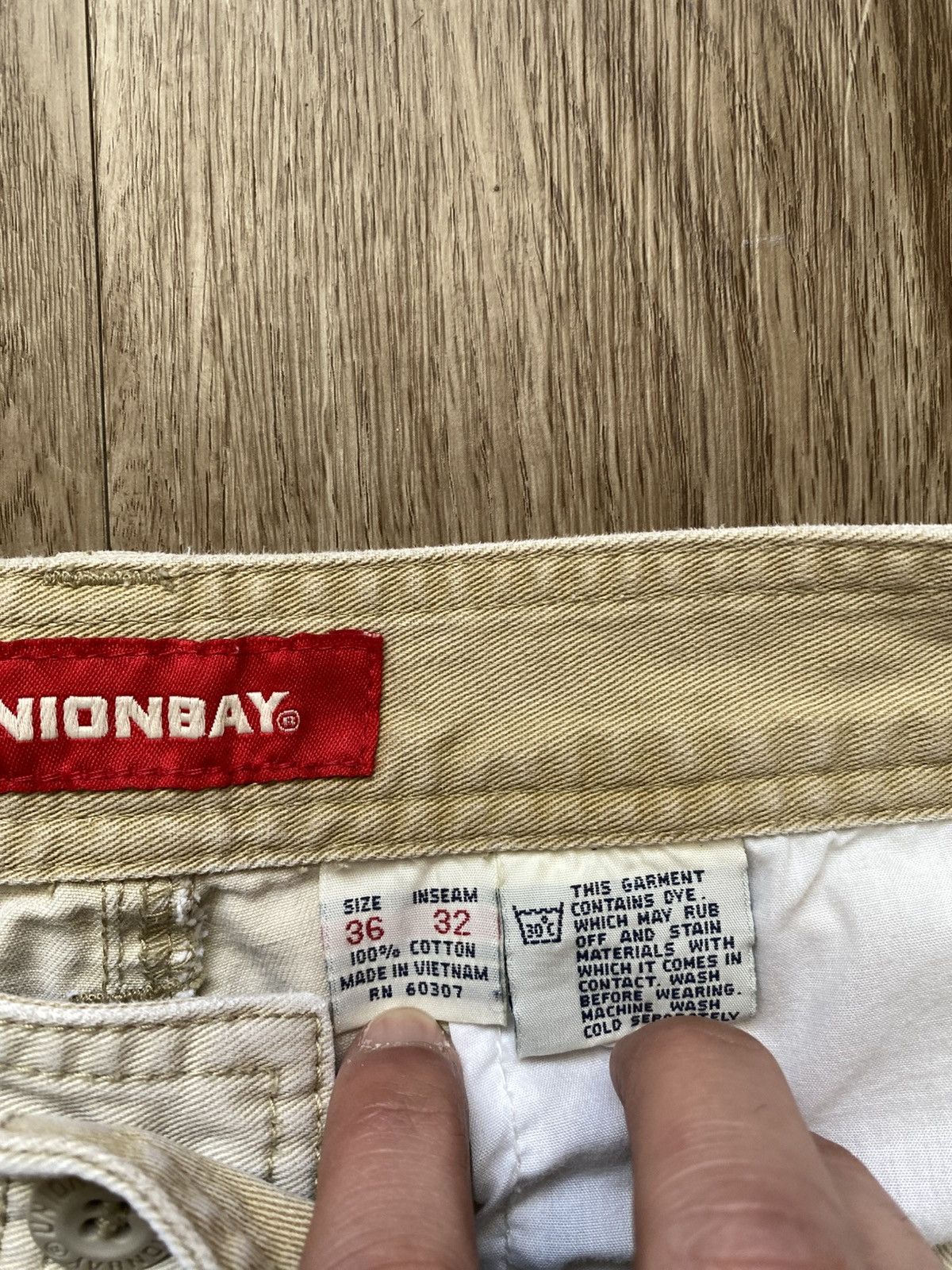 UNIONBAY Union Bay 00s Baggy Tactical Cargo Utility Pants Size US 34 / EU 50 - 5 Thumbnail