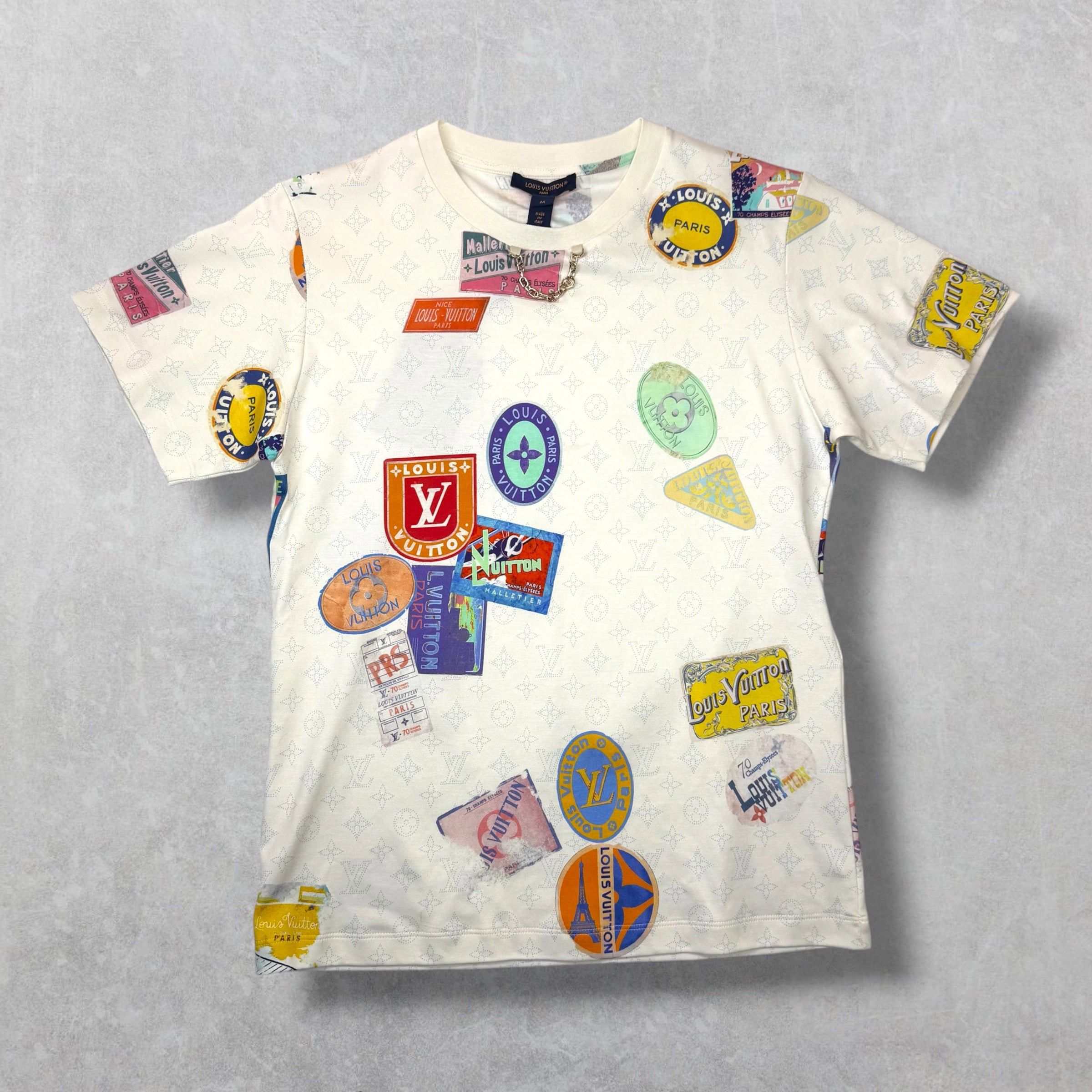 Louis Vuitton Louis Vuitton Mahina Patch Tee M Size M / US 6-8 / IT 42-44 - 1 Thumbnail