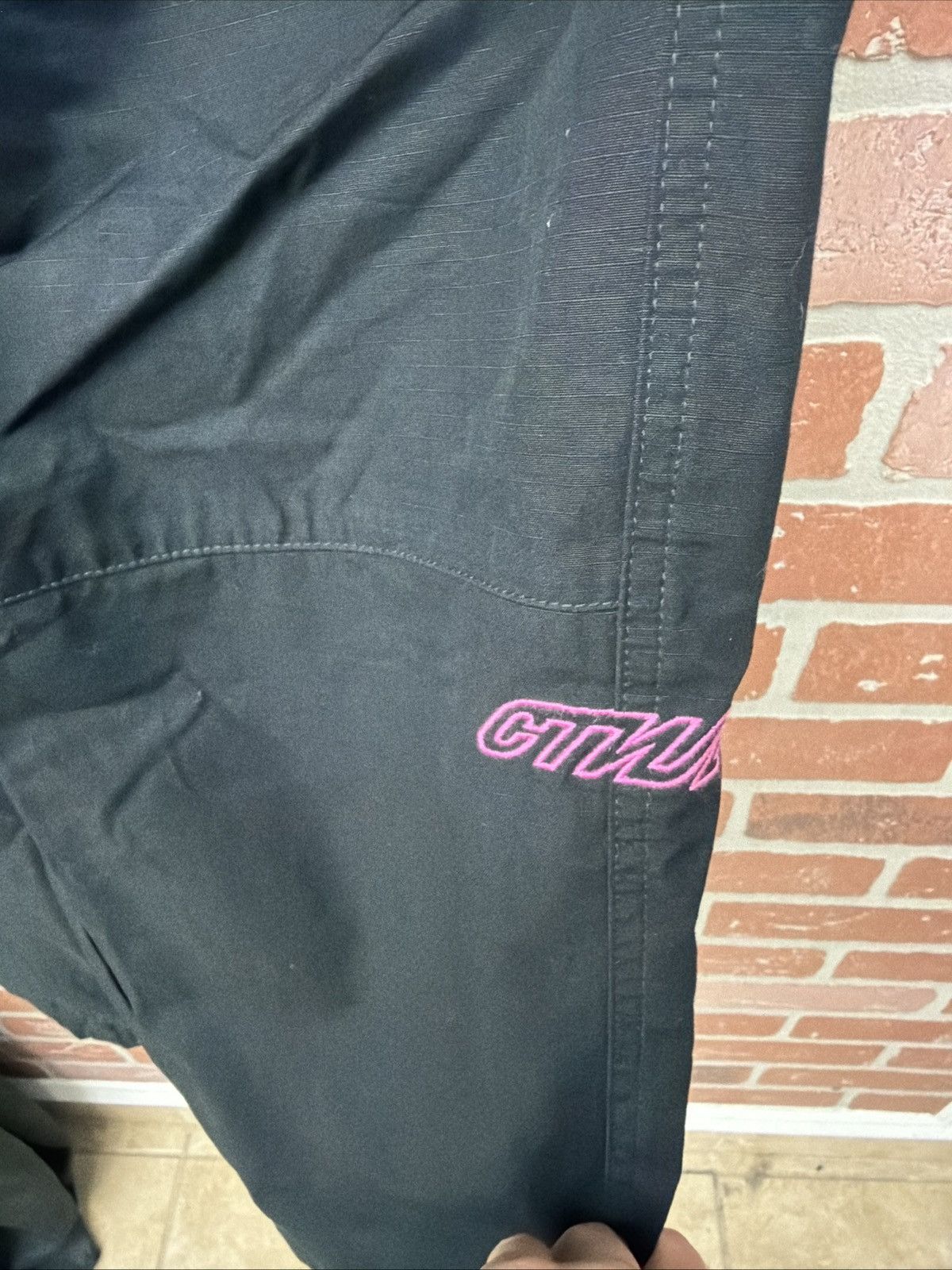 Heron Preston HERON PRESTON Cargo Pants, Size S, , Black, Solid Color, Size US 28 / EU 44 - 5 Thumbnail