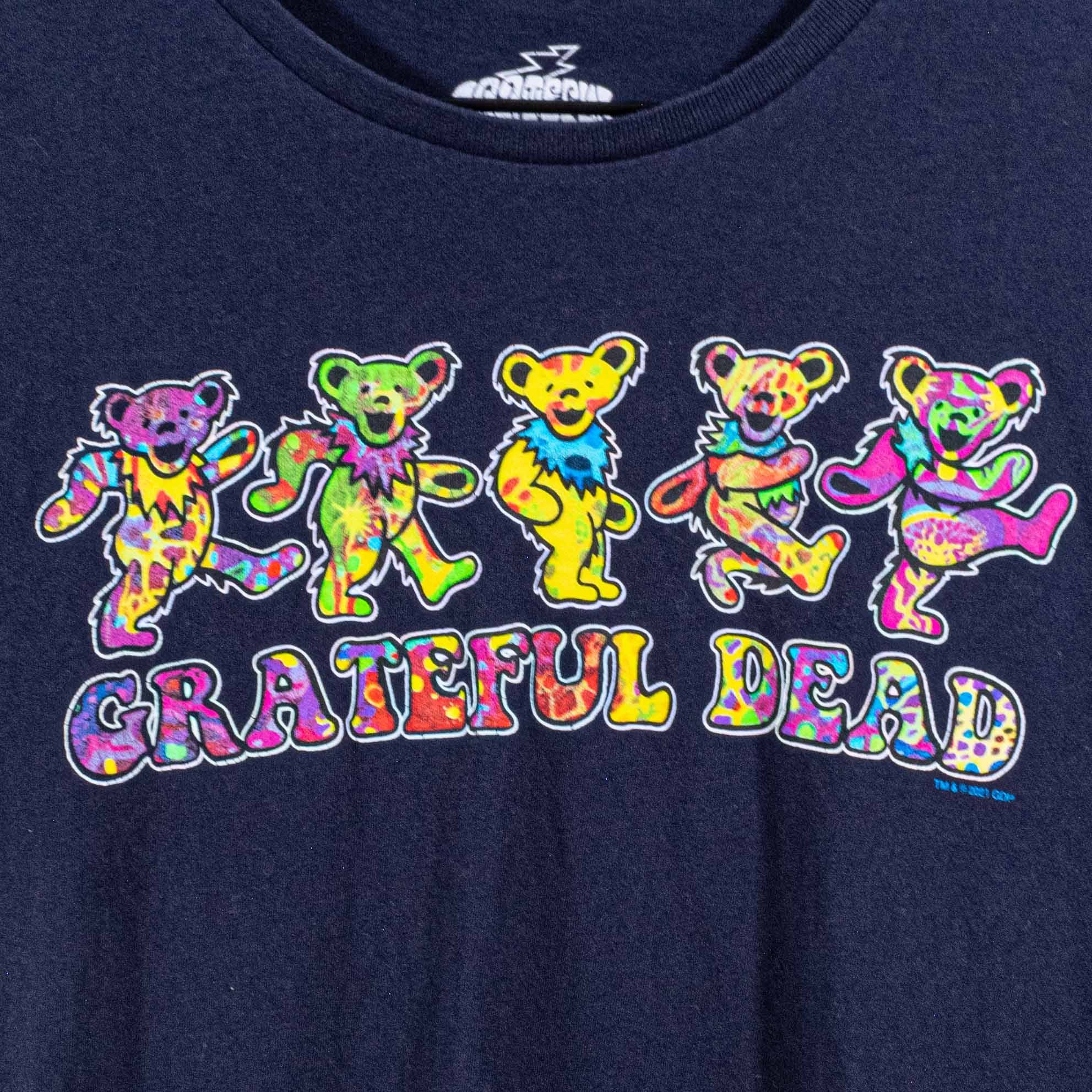 Grateful Dead Grateful Dead Dancing Bears T-Shirt 2021 Y2K Band Music Rock Size US S / EU 44-46 / 1 - 3 Thumbnail