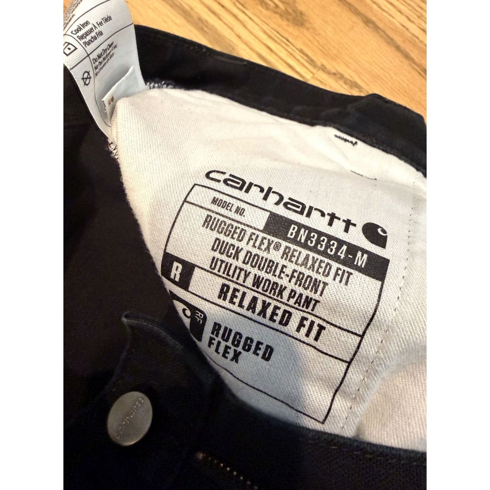 Carhartt VINTAGE Carhartt Pants Men's 30x30 Relaxed Fit Carpenter Workwear BLK Size US 30 / EU 46 - 7 Thumbnail