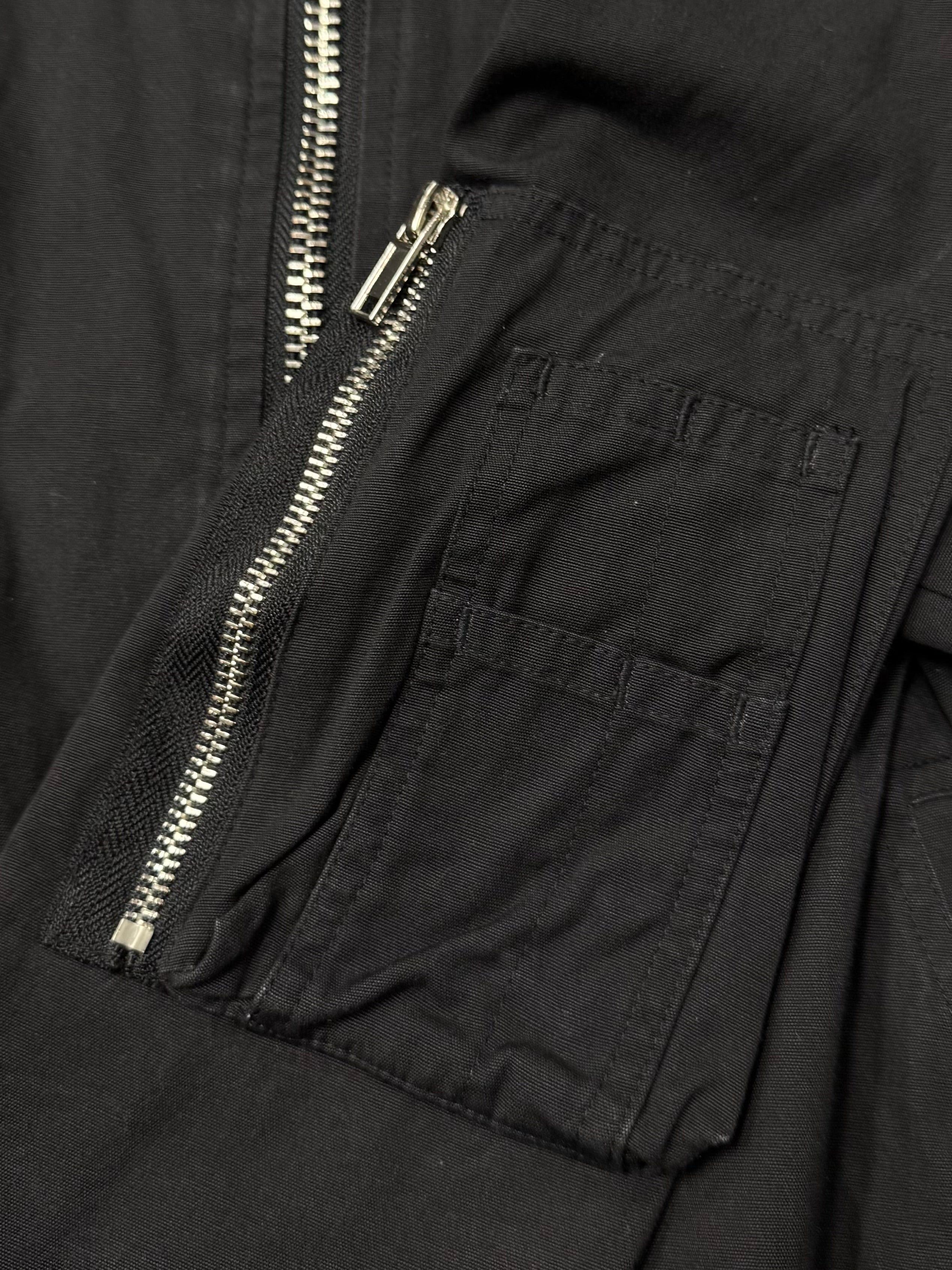 Rick Owens SS2014 Rick Owens Black Cotton MA-1 Bomber Jacket Size US M / EU 48-50 / 2 - 2 Thumbnail