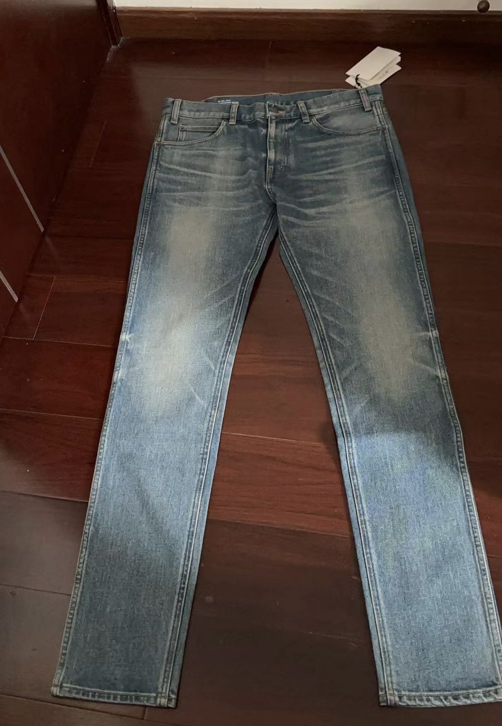 Celine × Hedi Slimane 19FW Skinny Union Wash Denim sz28/30/32 Size US 30 / EU 46 - 4 Thumbnail