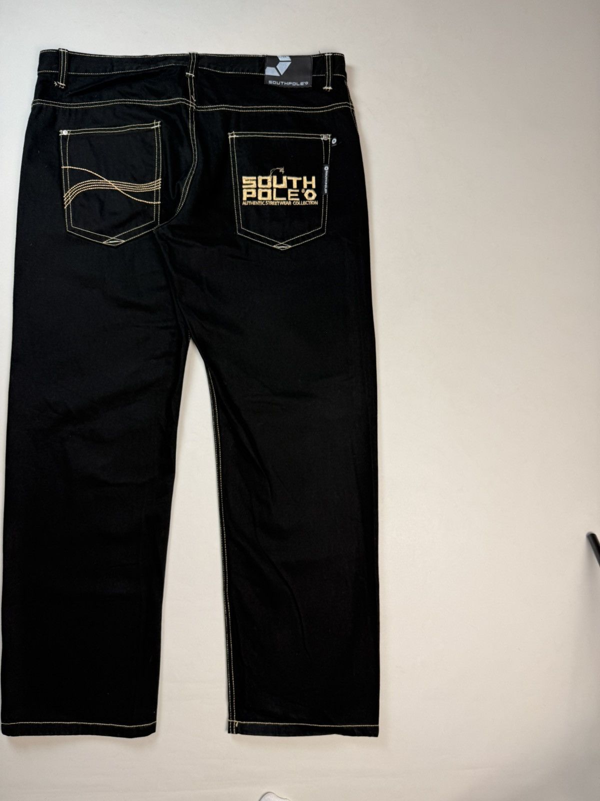 Southpole Southpole Men’s Y2K Rap Baggy Denim Wide Leg Jeans Size 44 Size US 36 / EU 52 - 17 Thumbnail