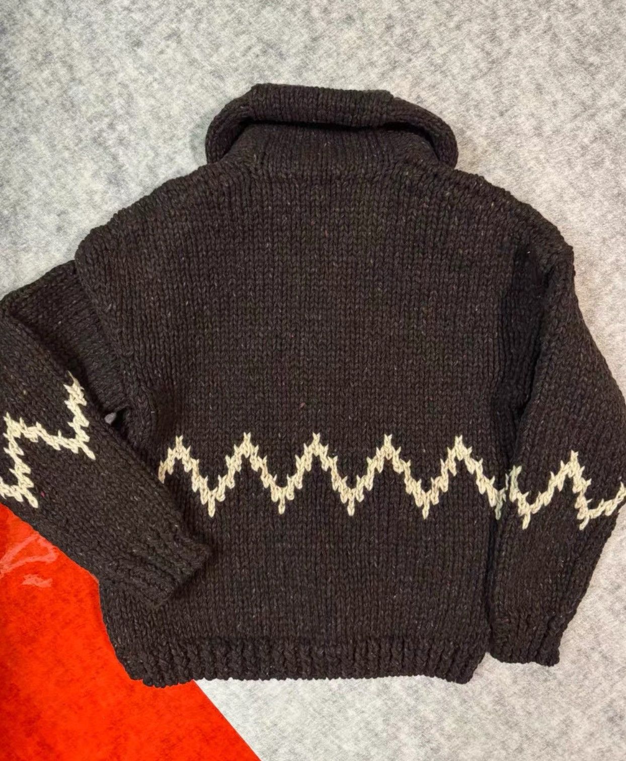 Visvim Visvim cowichan SB hand-knit F.Z sweater | Grailed