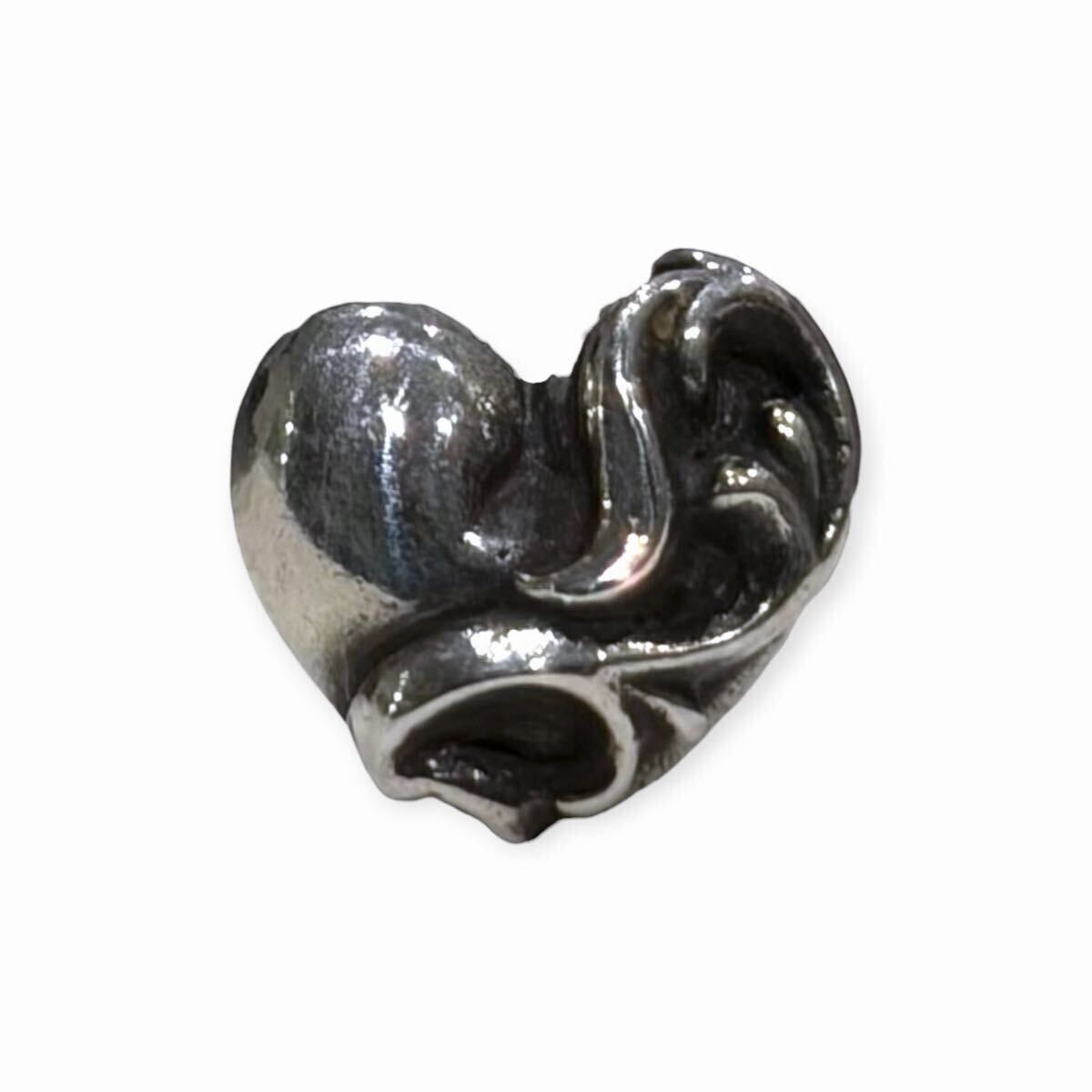 Chrome Hearts Chrome Hearts Stud Heart Earring Size ONE SIZE - 2 Thumbnail