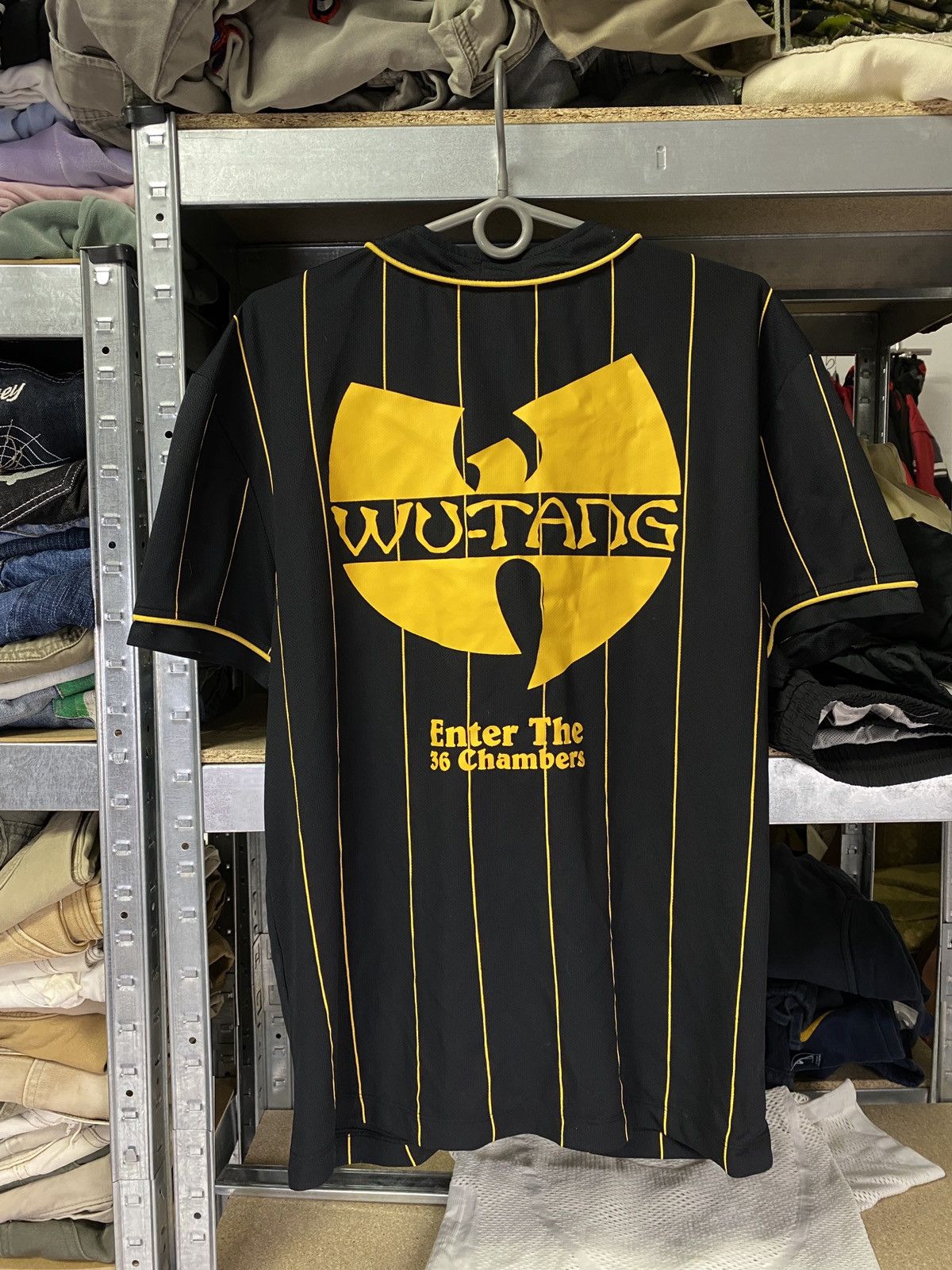 Wu-Tang Clan Wu-Tang Clan #36 Jersey Shirt Black&Yellow Size US M / EU 48-50 / 2 - 5 Thumbnail