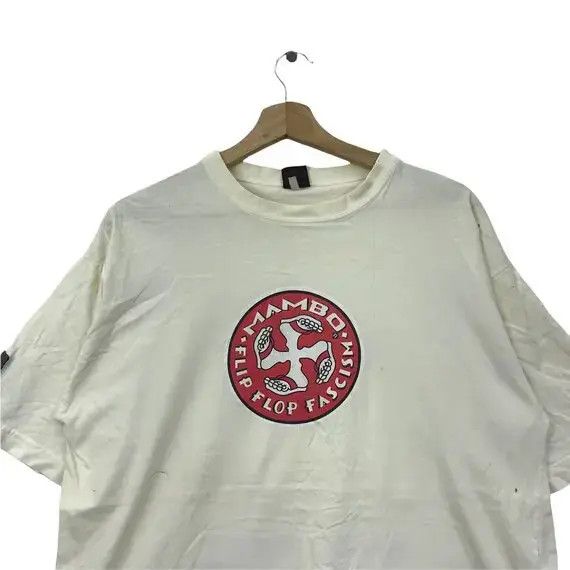 Mambo Vtg MAMBO AUSTRALIA ART Flip Flop Fascism Tee Shirt Size US L / EU 52-54 / 3 - 3 Thumbnail