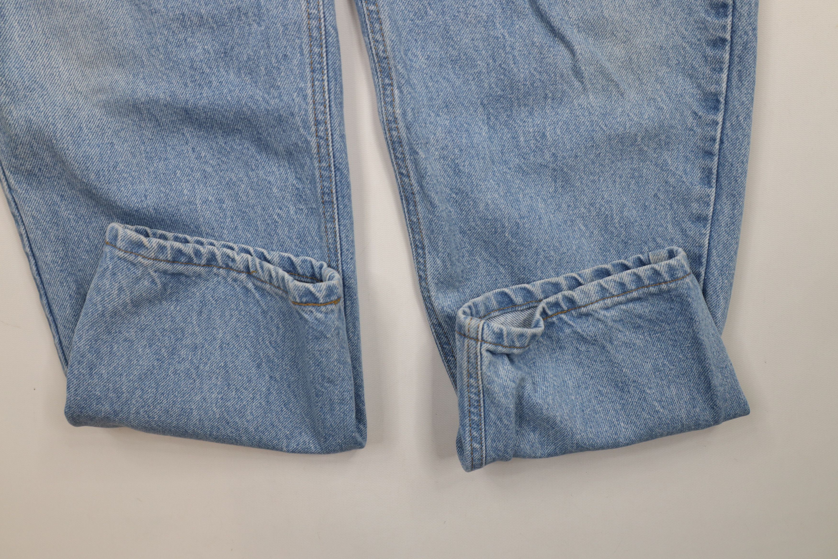 Carhartt × Vintage Vintage 90s Carhartt Spell Out Relaxed Fit Denim Jeans USA Size US 34 / EU 50 - 6 Thumbnail