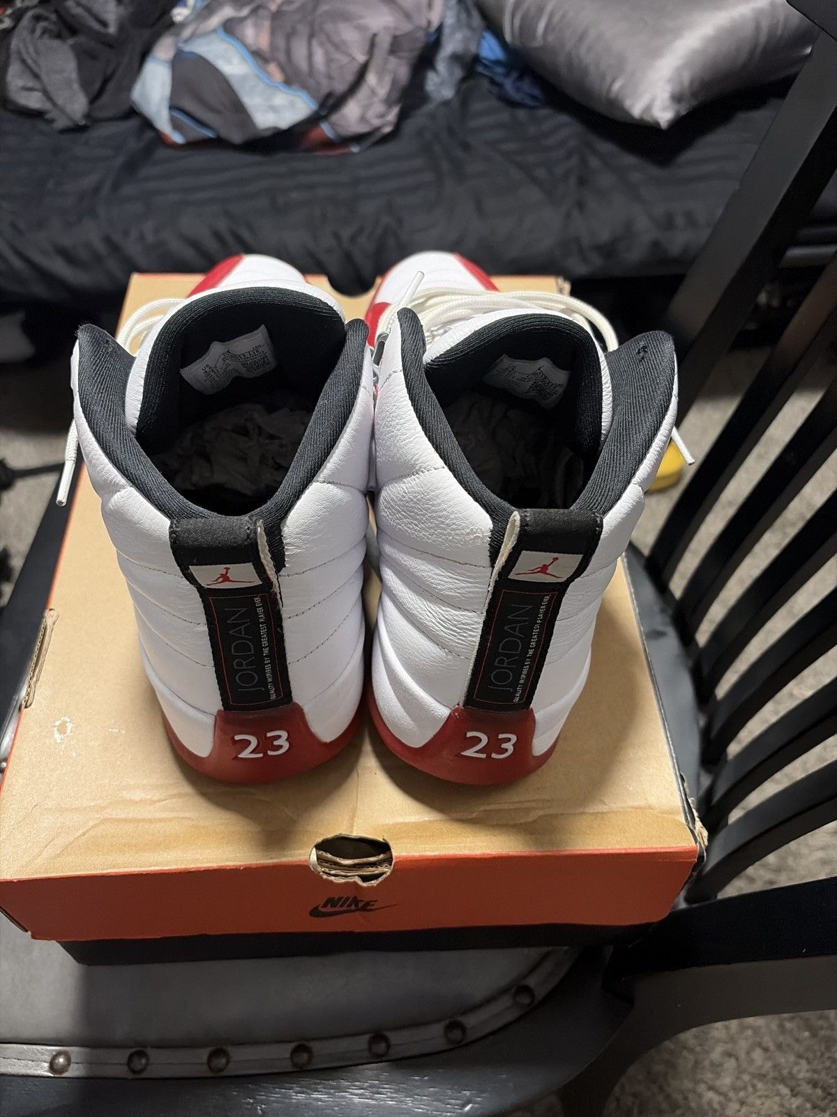 Jordan Brand Jordan 12 Cherry Size US 9.5 / EU 42-43 - 4 Thumbnail