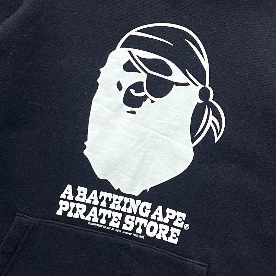 Bape A Bathing Ape (BAPE) - M Pirate Shop Hoodie Black Bapehead Size US M / EU 48-50 / 2 - 3 Thumbnail