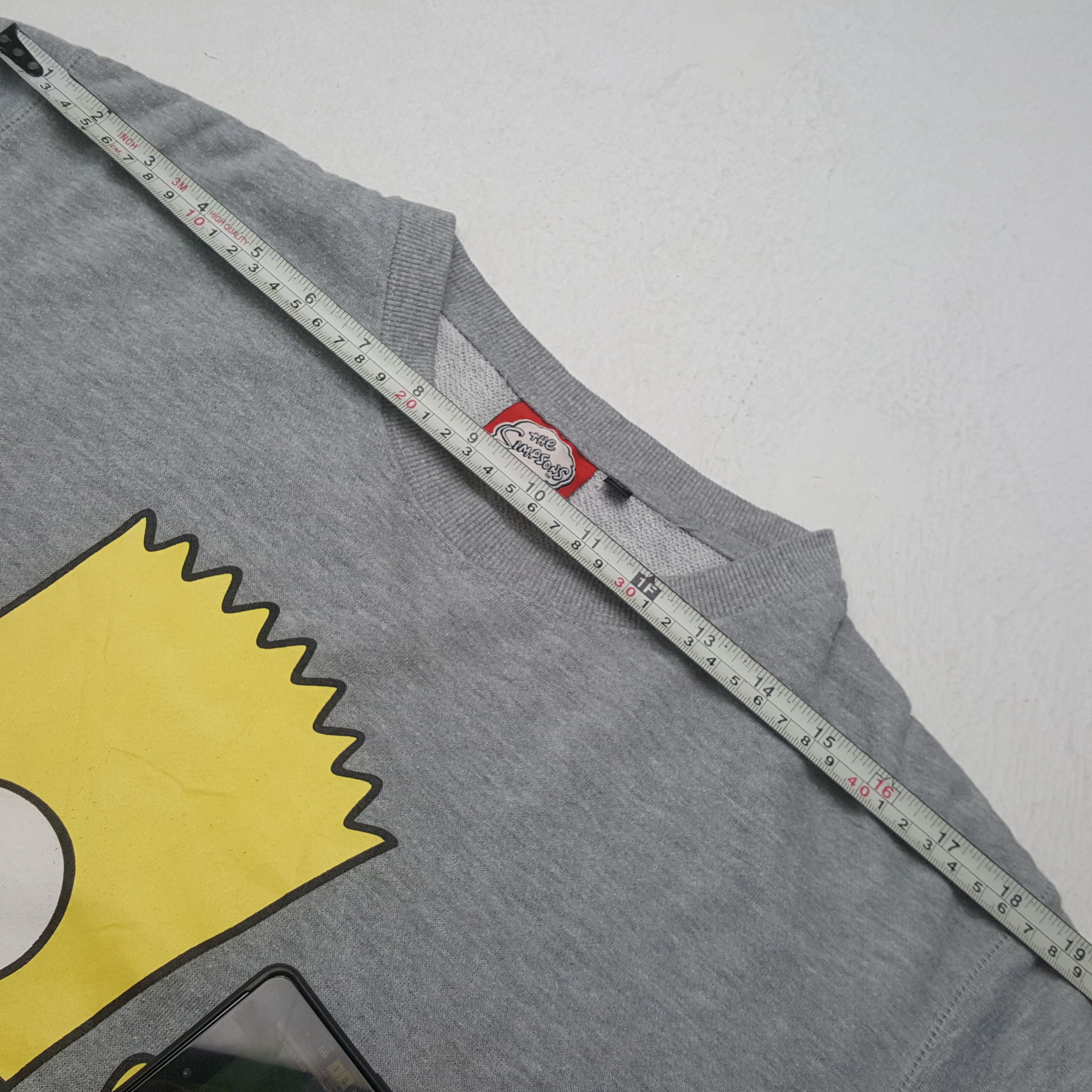 The Simpsons × Vintage Vintage THE SIMPSONS Cartoon Characters Sweatshirt C293N25 Size US M / EU 48-50 / 2 - 5 Thumbnail