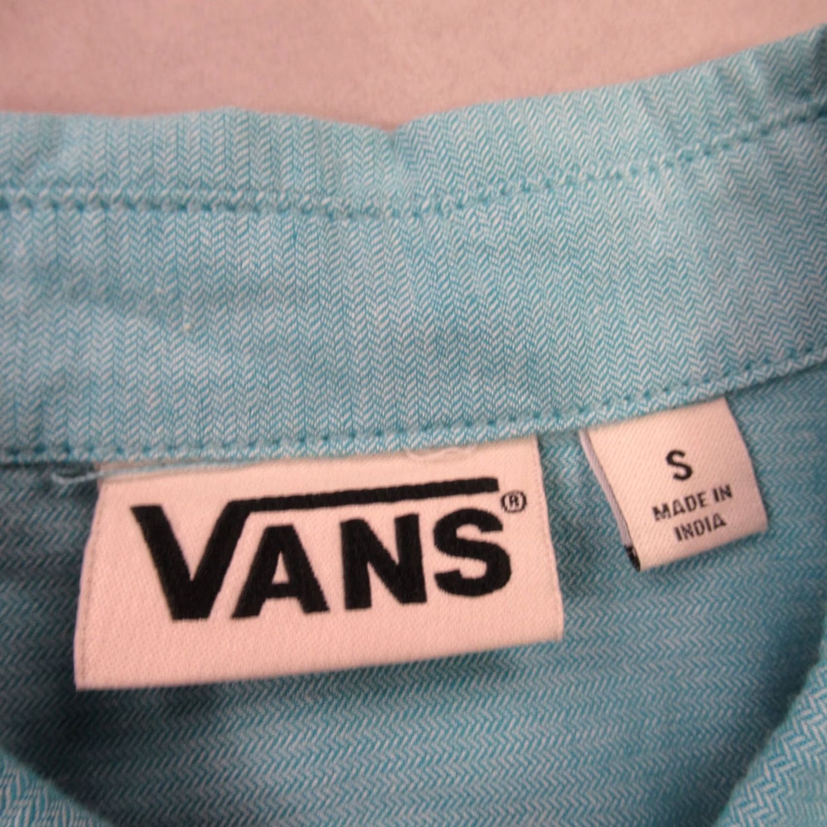 Vans Vans Shirt Mens Small Short Sleeve Button Up Pocket Outdoors Green Size US S / EU 44-46 / 1 - 3 Thumbnail