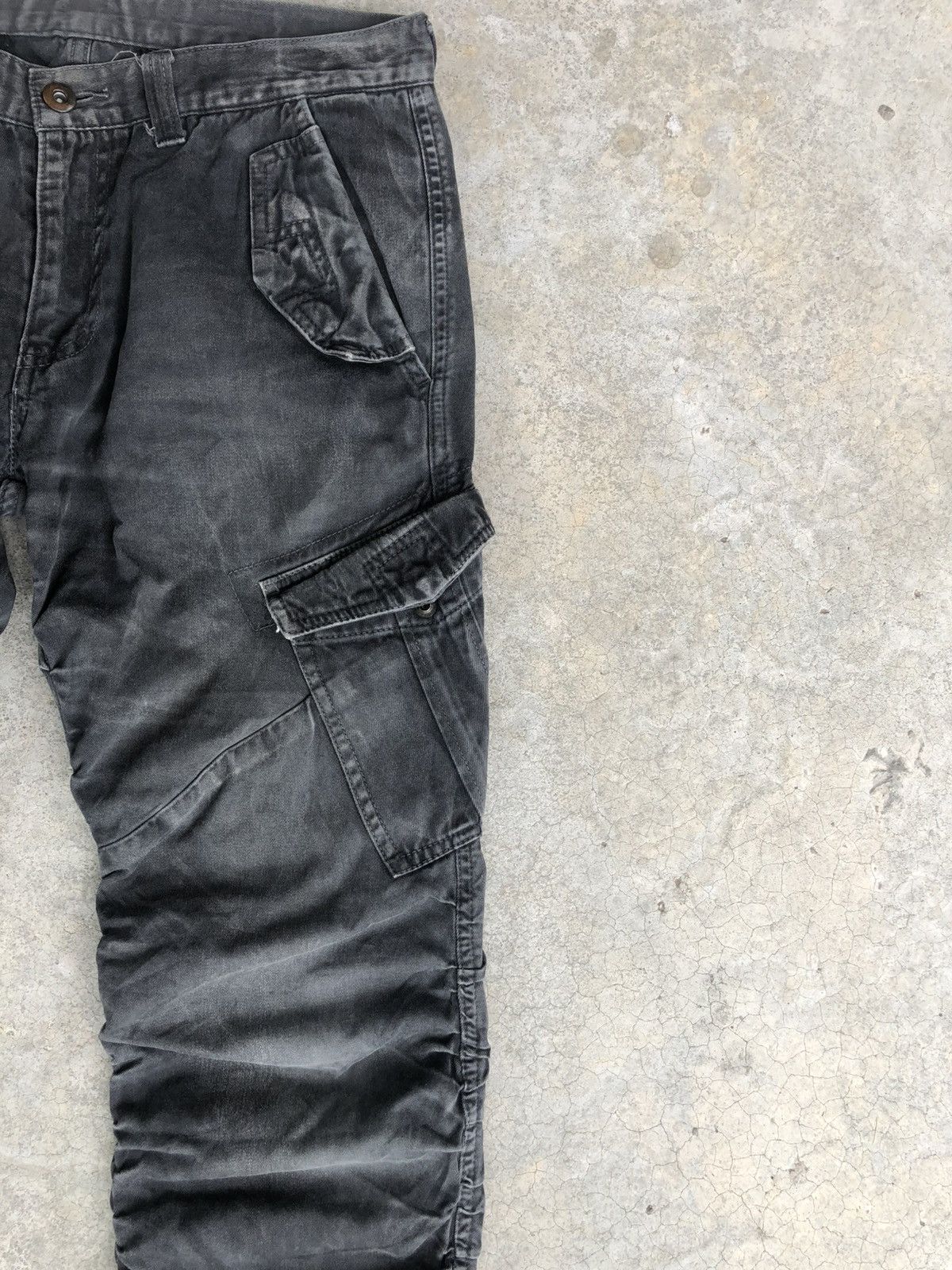 Tornado Mart Tornado Mart Cargo Pants Distressed Size US 31 - 5 Thumbnail